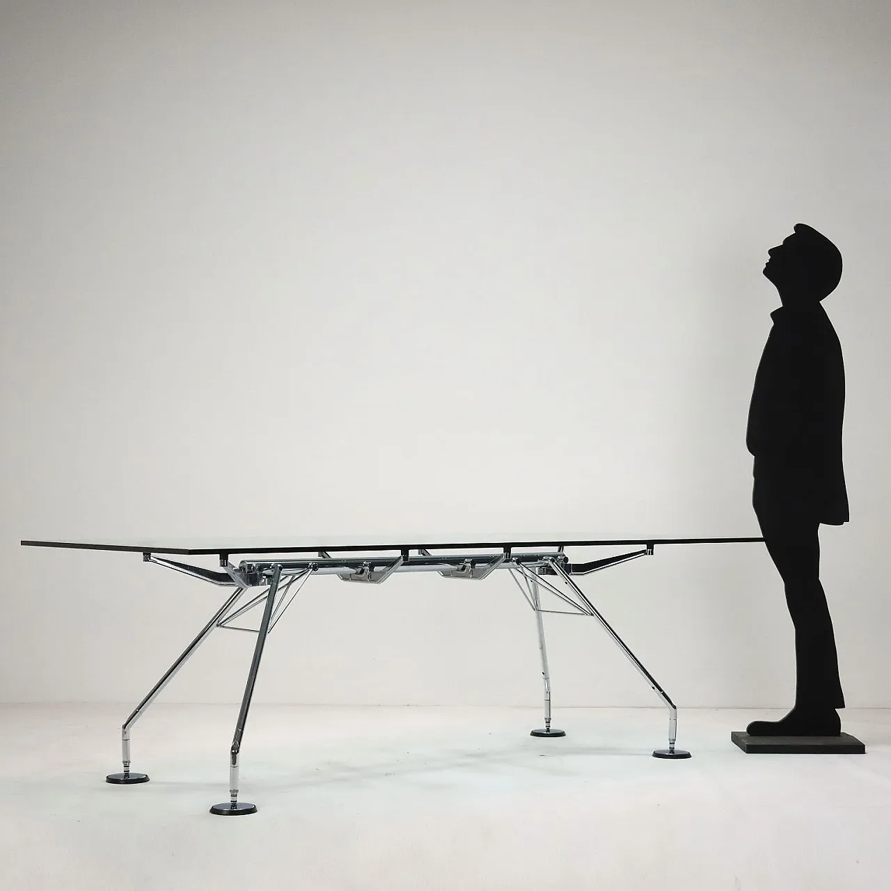 Nomos Table by Norman Foster for Tecno, Italy, 1990s 2