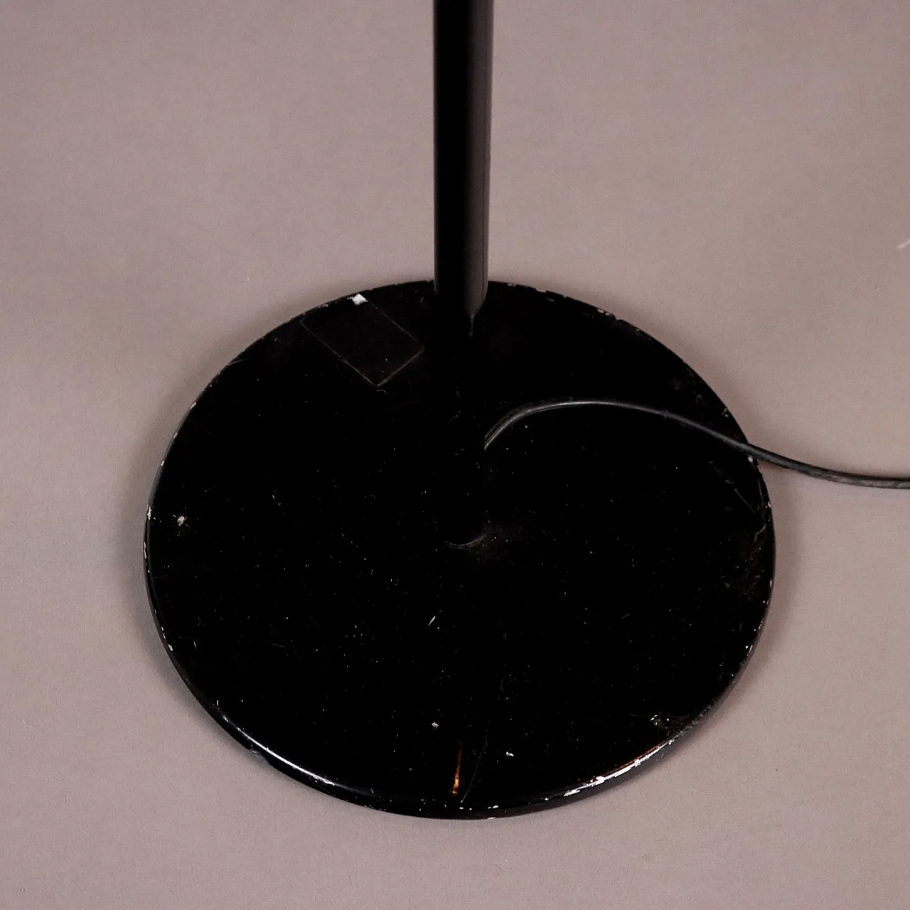 Lampada da terra in alluminio e metallo, fine '900 6