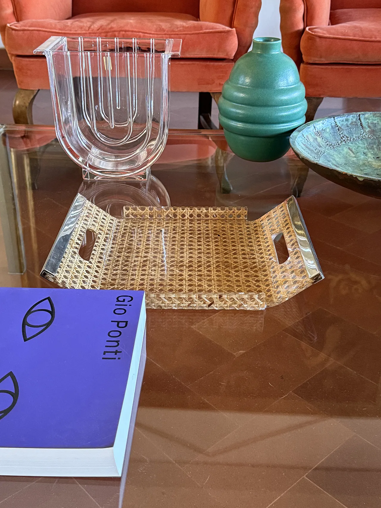 Modern crystal vase / ice bucket, Laura Griziotti for Arnolfo di Cambi 4