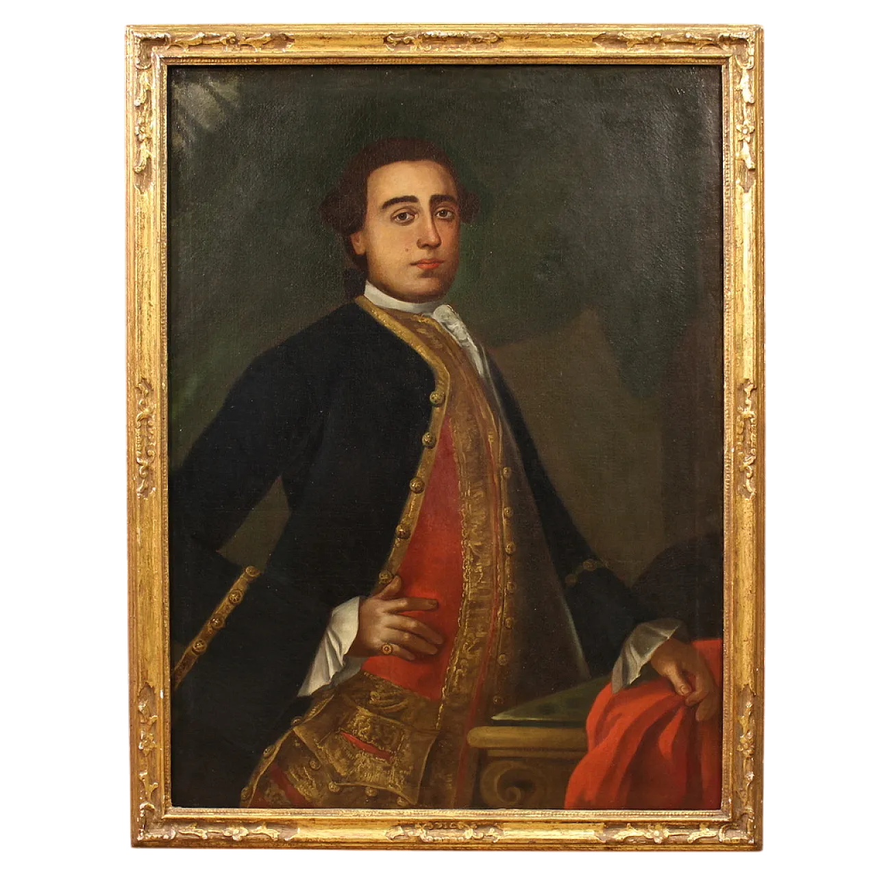 Ritratto di Gentiluomo, olio su tela, '700 16
