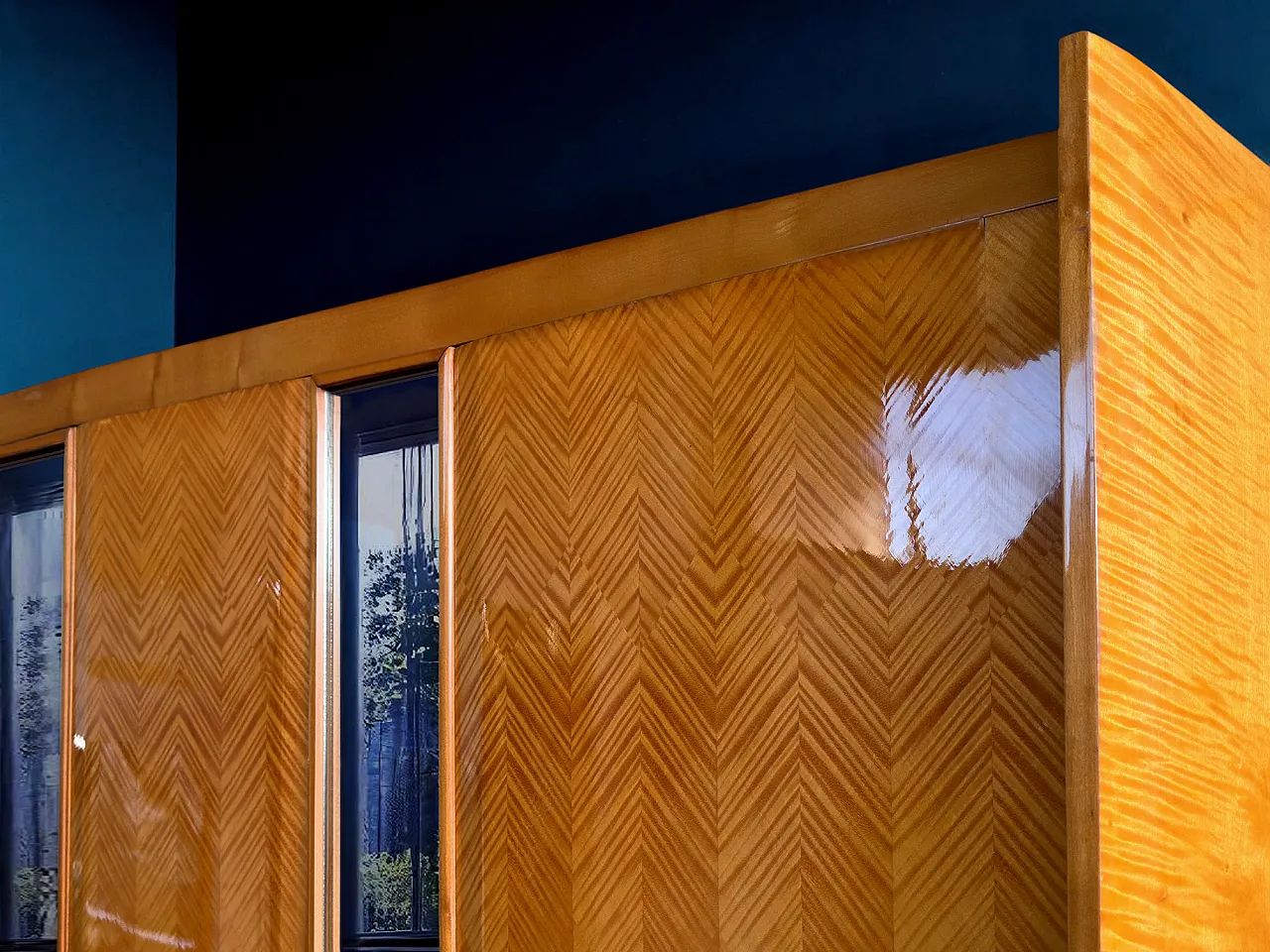 Mid-Century Wardrobe with Mirrors by Dassi with Gio Ponti, '50s 30