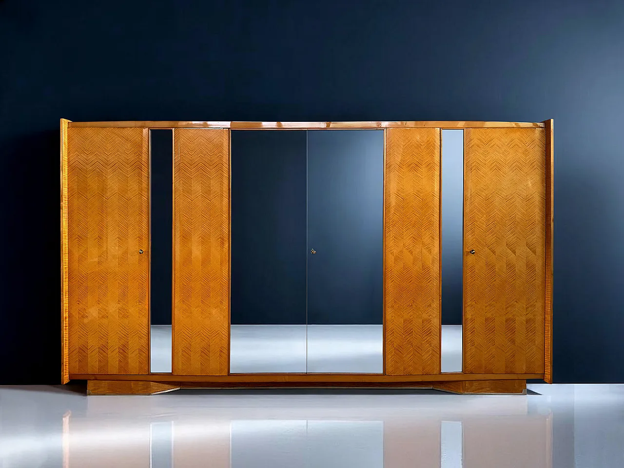 Mid-Century Wardrobe with Mirrors by Dassi with Gio Ponti, '50s 41