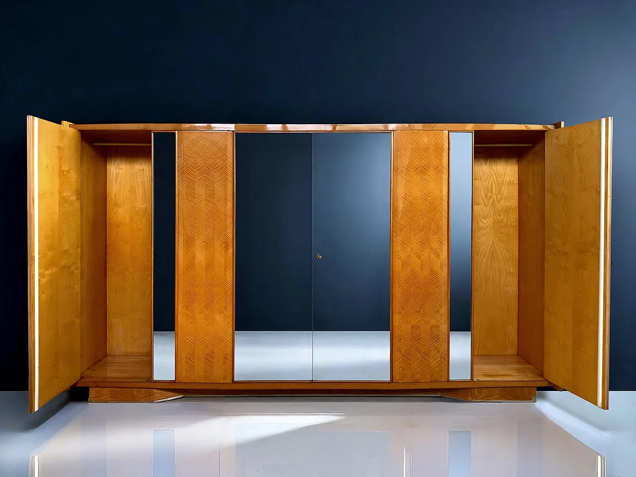 Mid-Century Wardrobe with Mirrors by Dassi with Gio Ponti, '50s 42