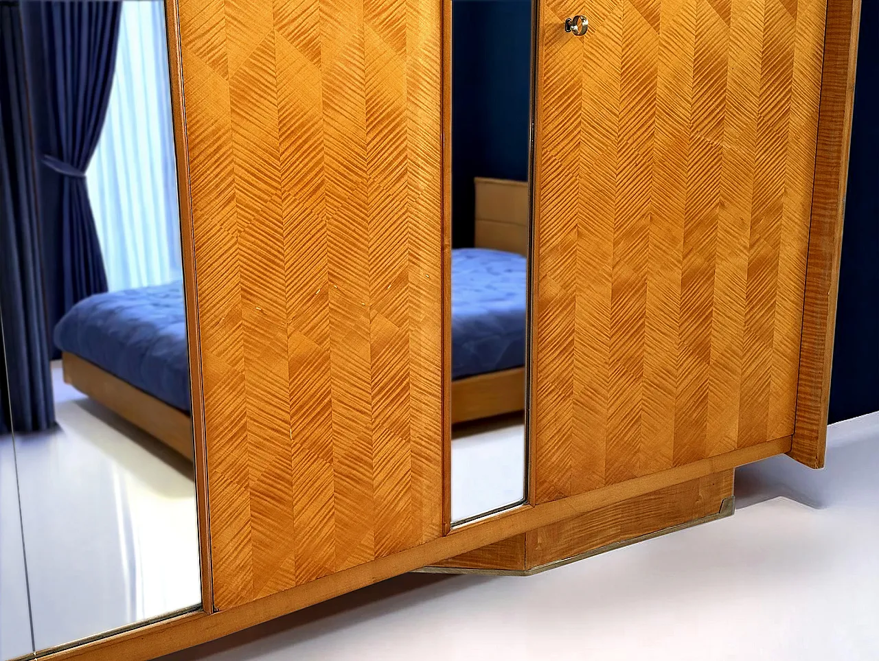 Mid-Century Wardrobe with Mirrors by Dassi with Gio Ponti, '50s 54
