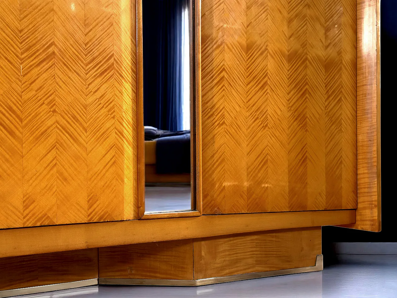 Mid-Century Wardrobe with Mirrors by Dassi with Gio Ponti, '50s 56