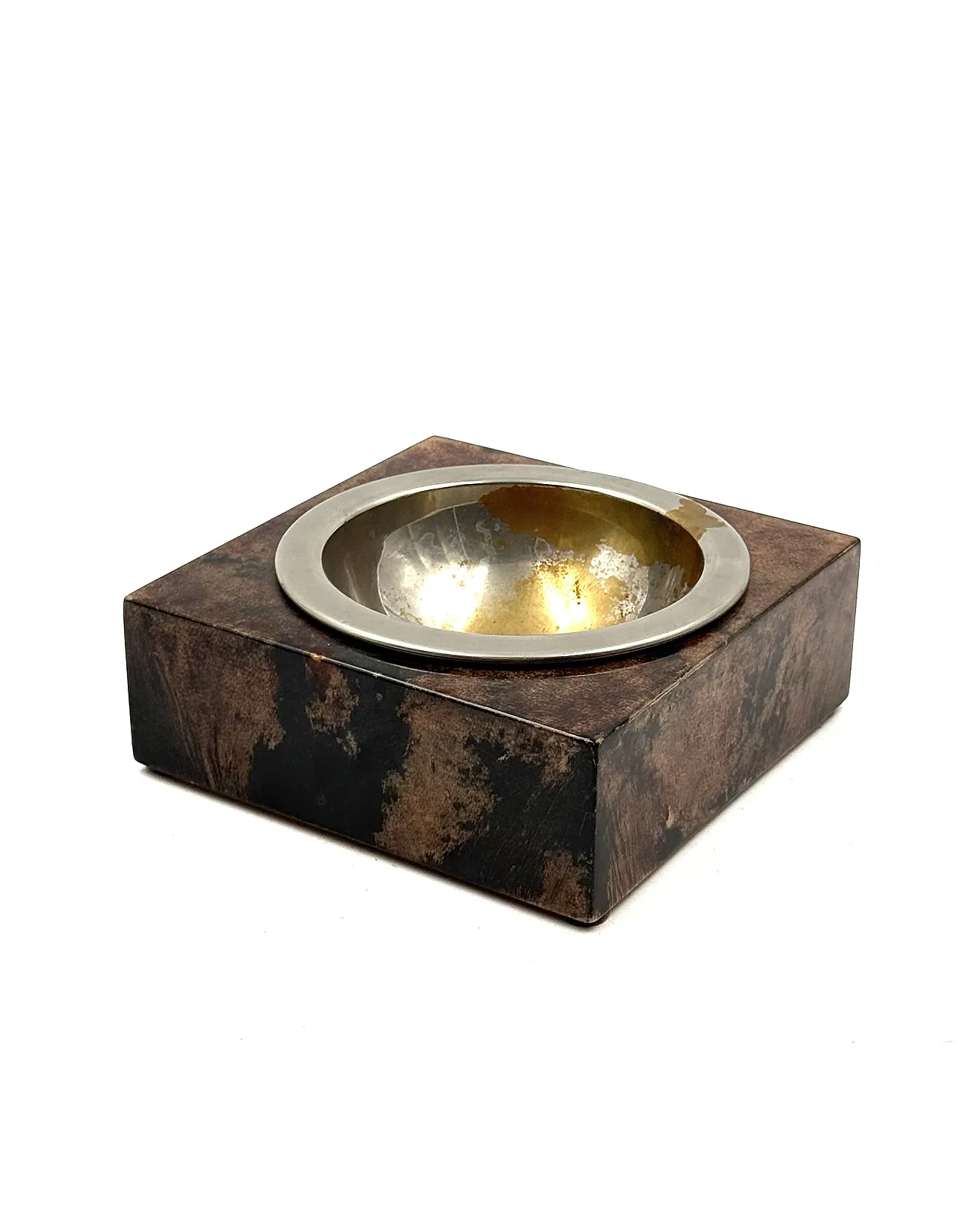 Brown Parent Ashtra by, Aldo Tura, 1960 1