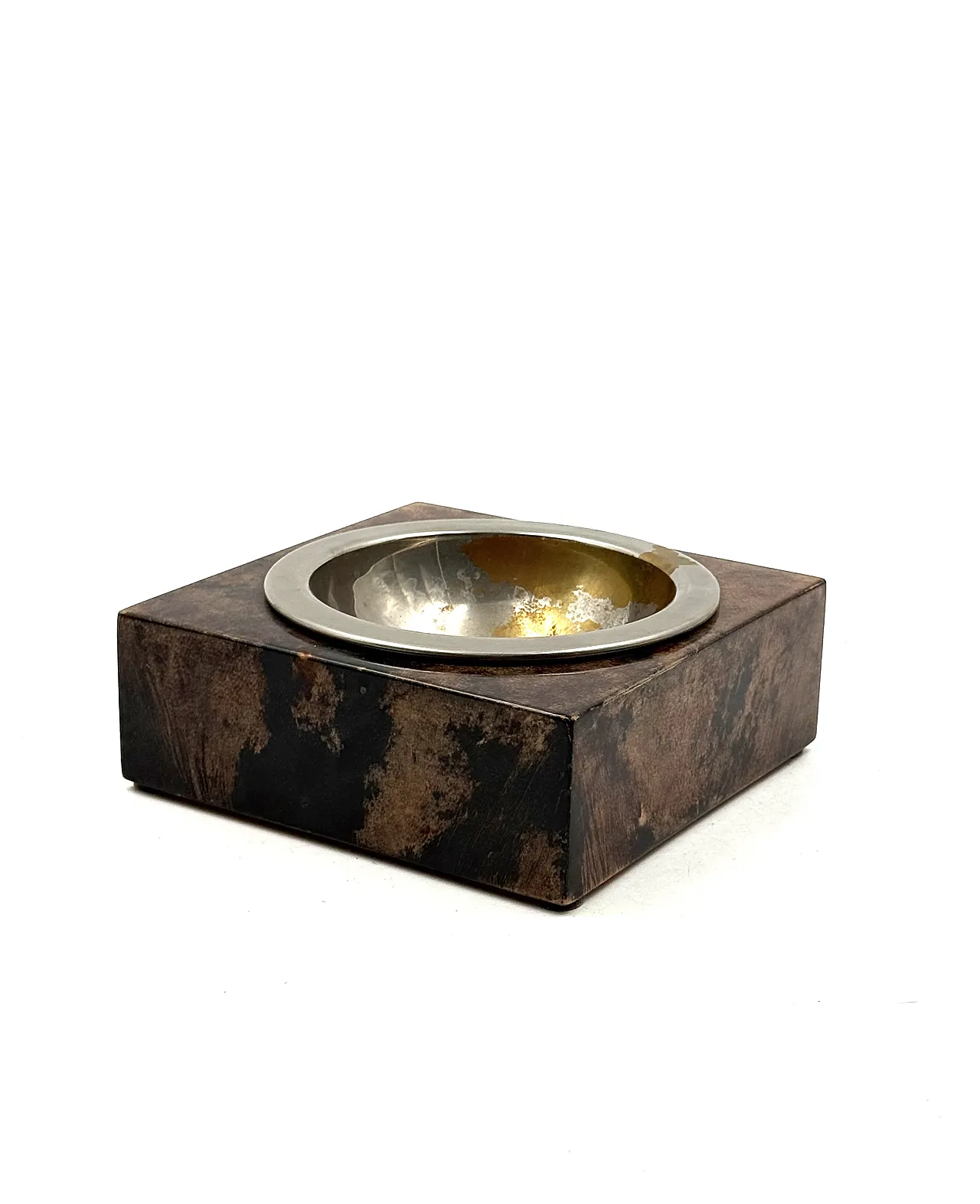 Brown Parent Ashtra by, Aldo Tura, 1960 9