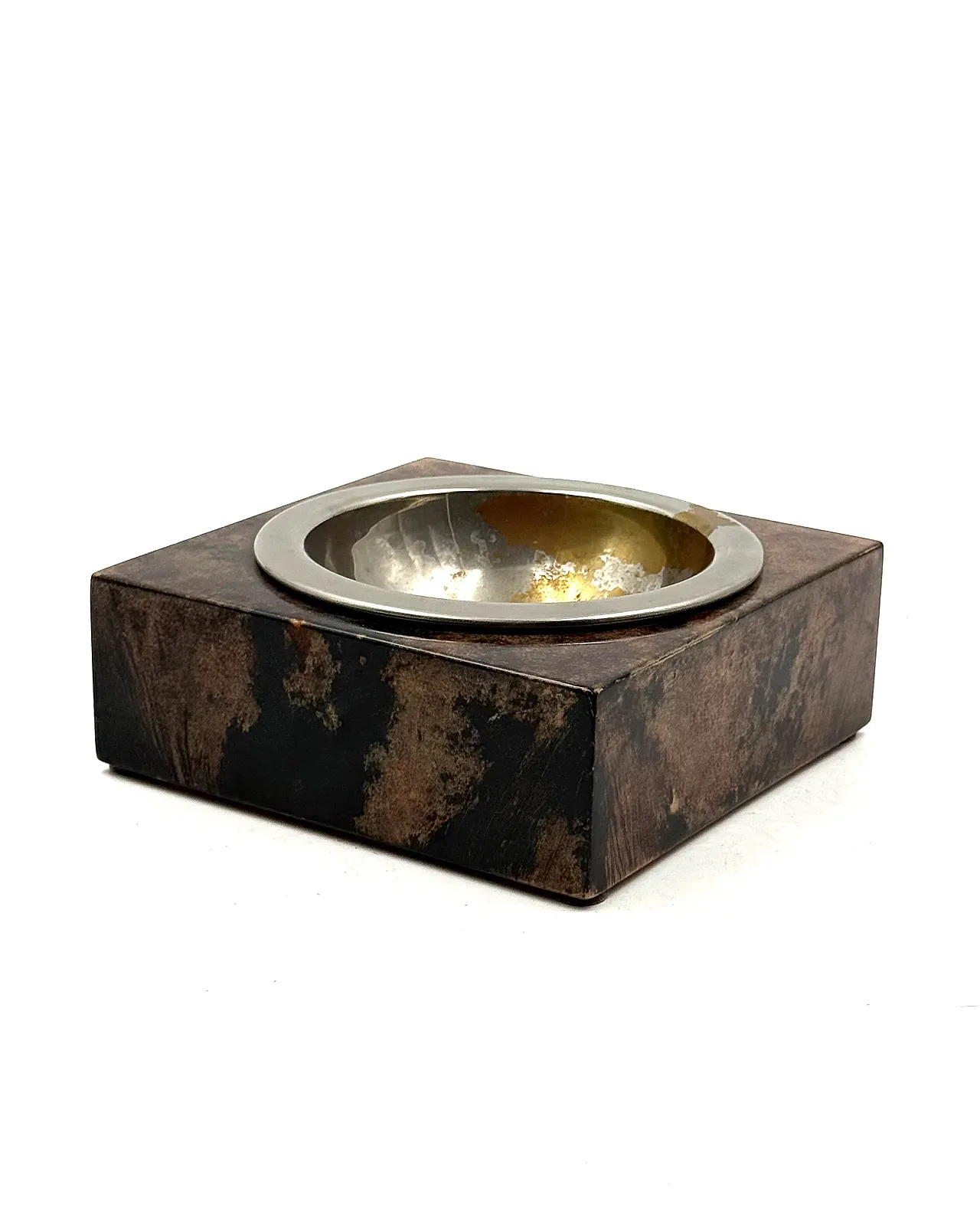 Brown Parent Ashtra by, Aldo Tura, 1960 10