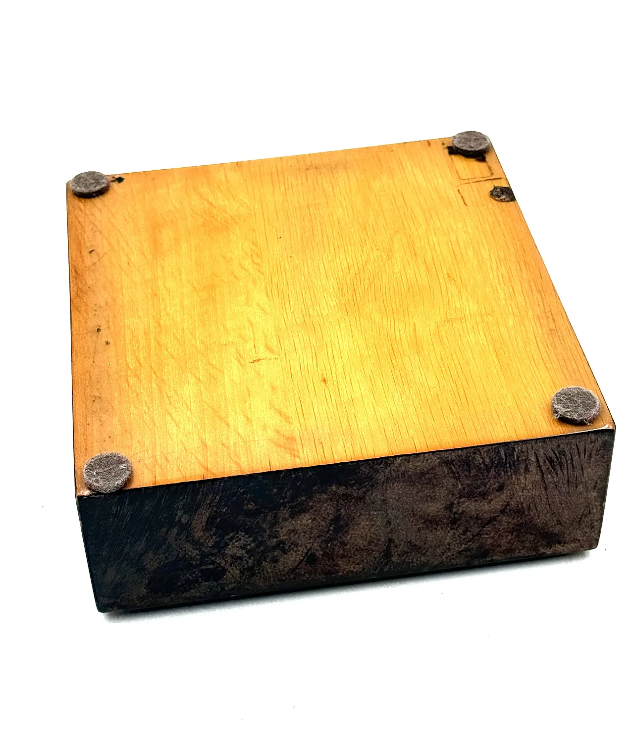 Brown Parent Ashtra by, Aldo Tura, 1960 15