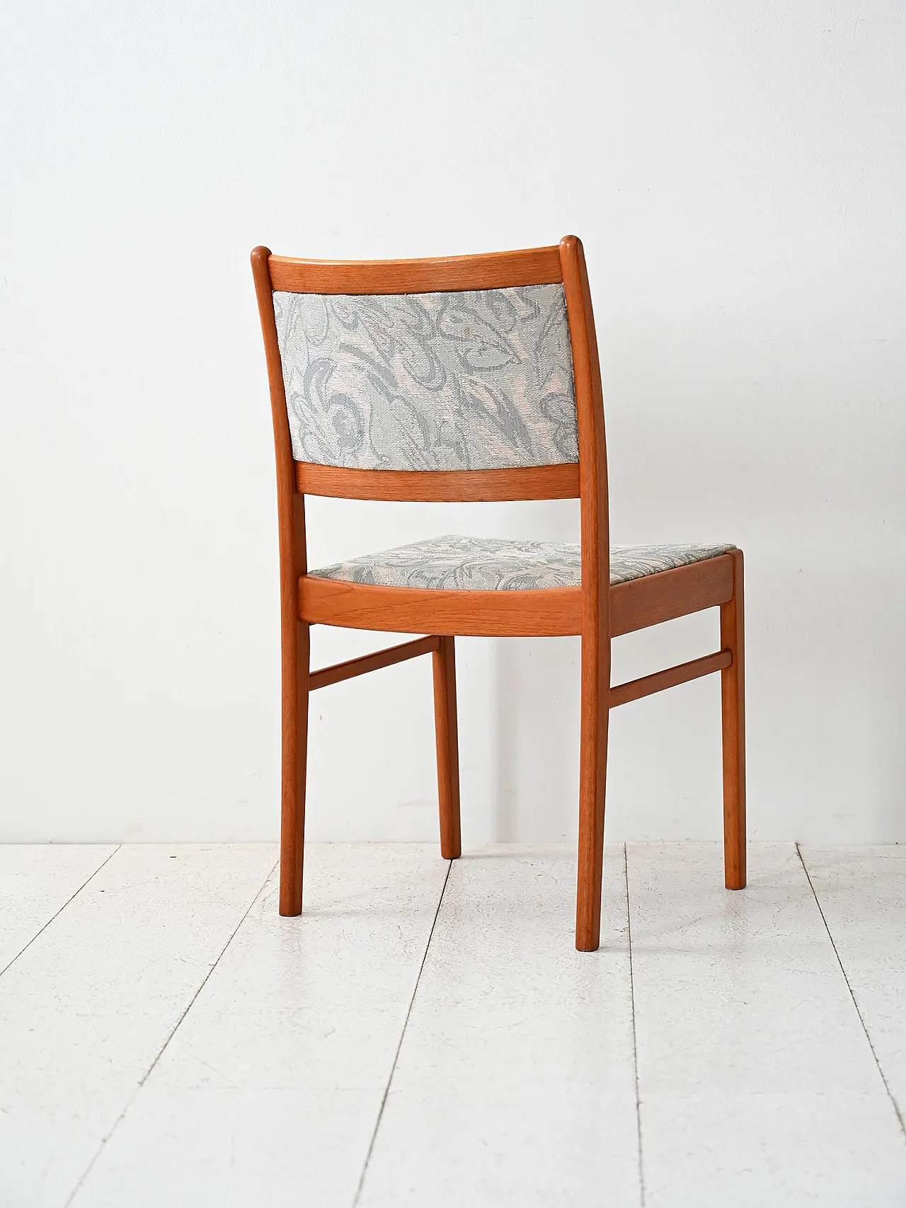 4 sedie scandinave in teak con rivestimento originale, anni '60 4