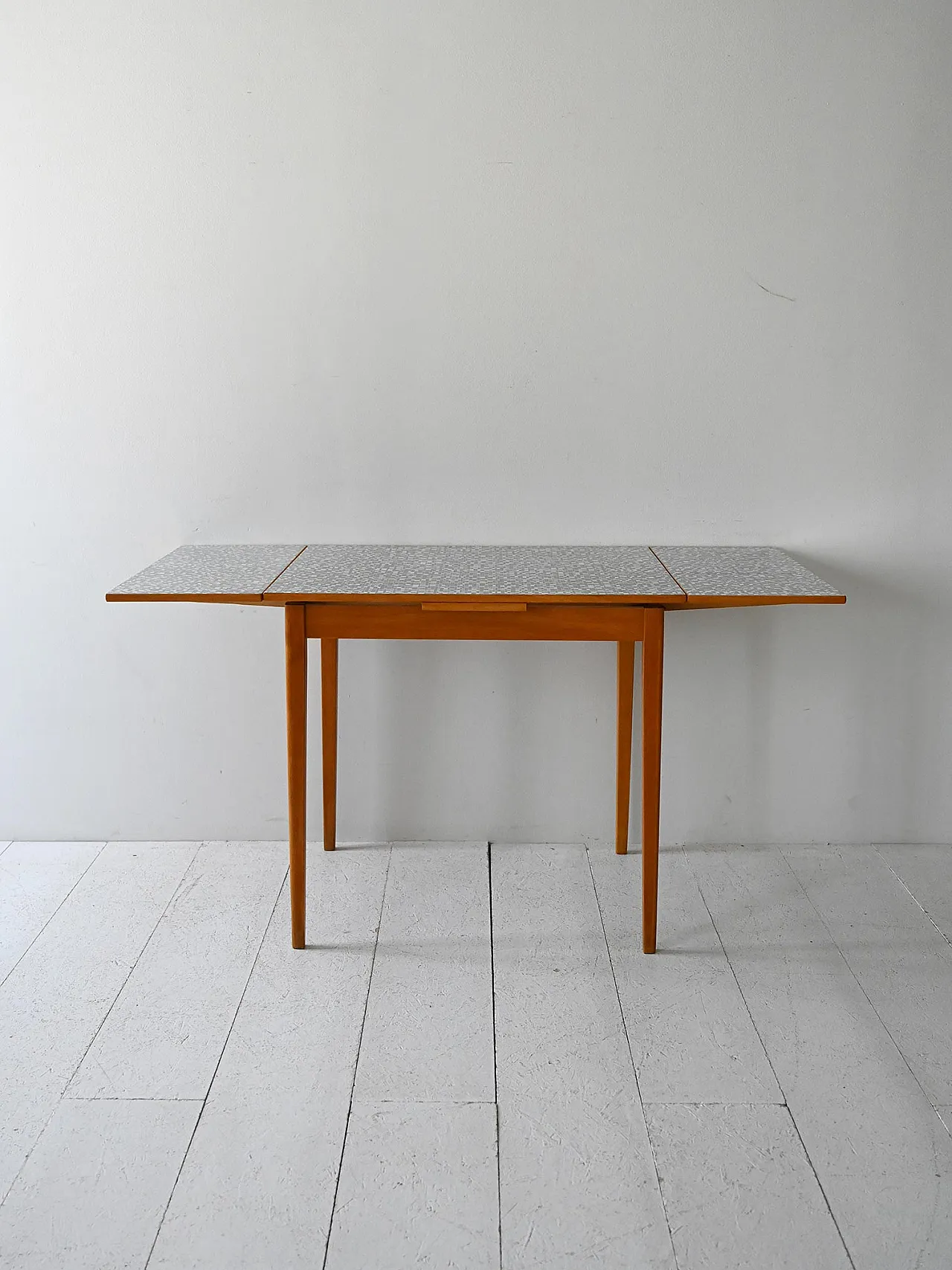 Table extendable with top in formica by Edsby Verken, 1960s 1