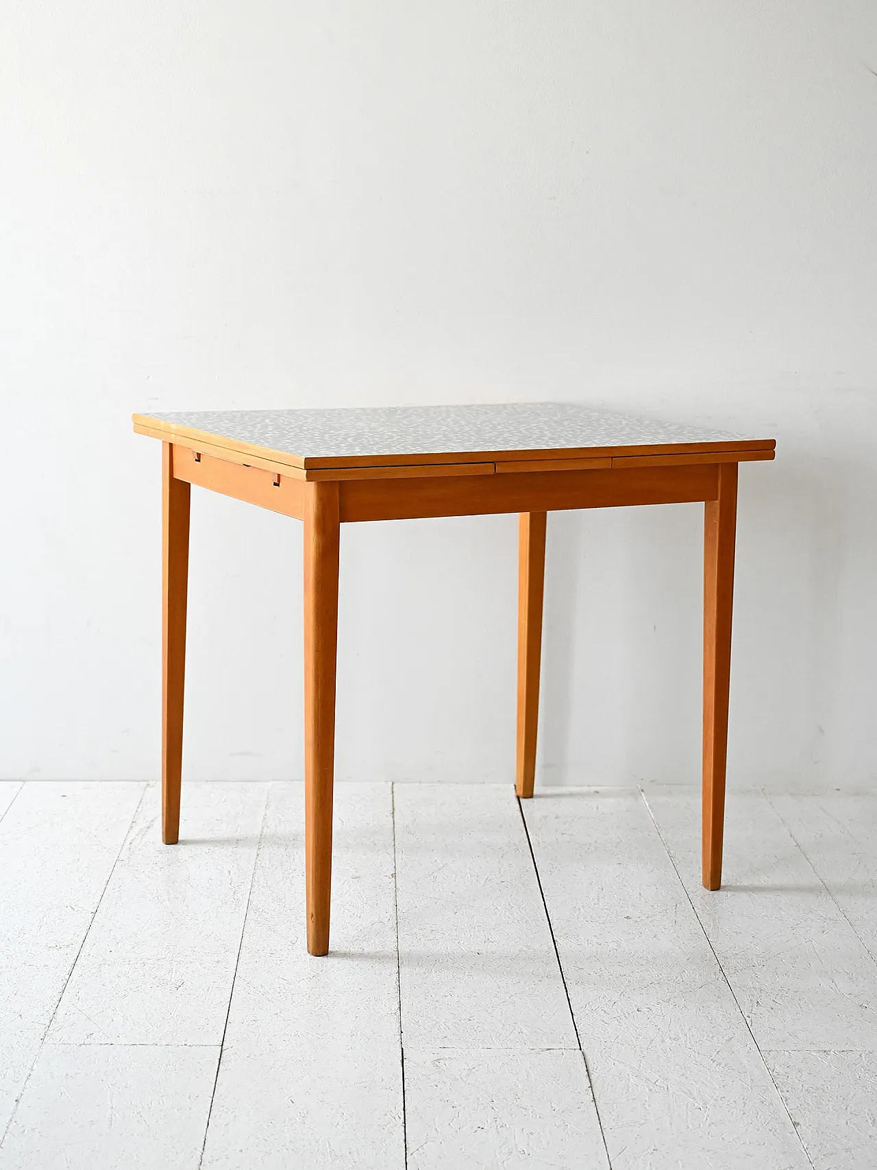Table extendable with top in formica by Edsby Verken, 1960s 5