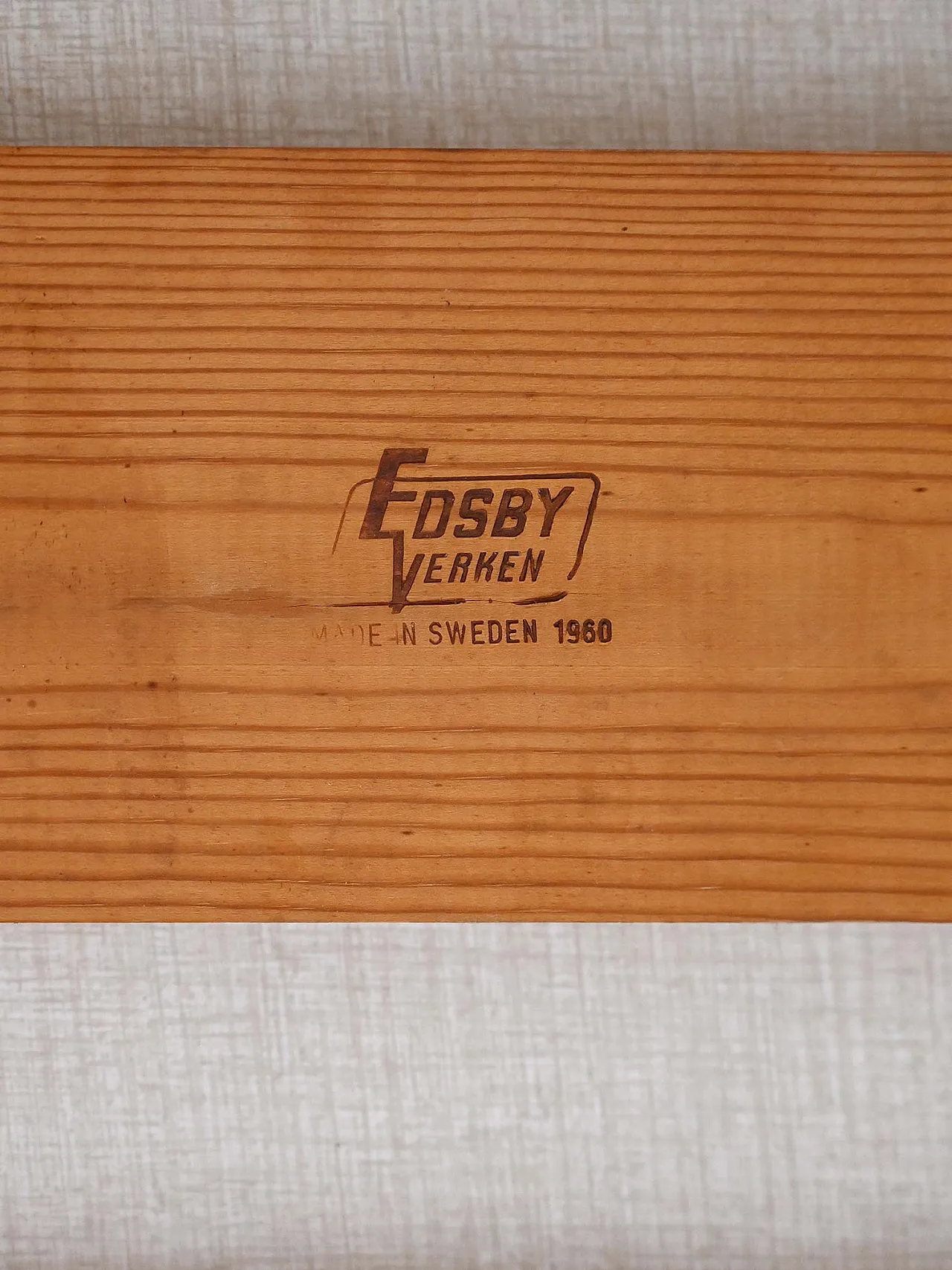 Table extendable with top in formica by Edsby Verken, 1960s 10