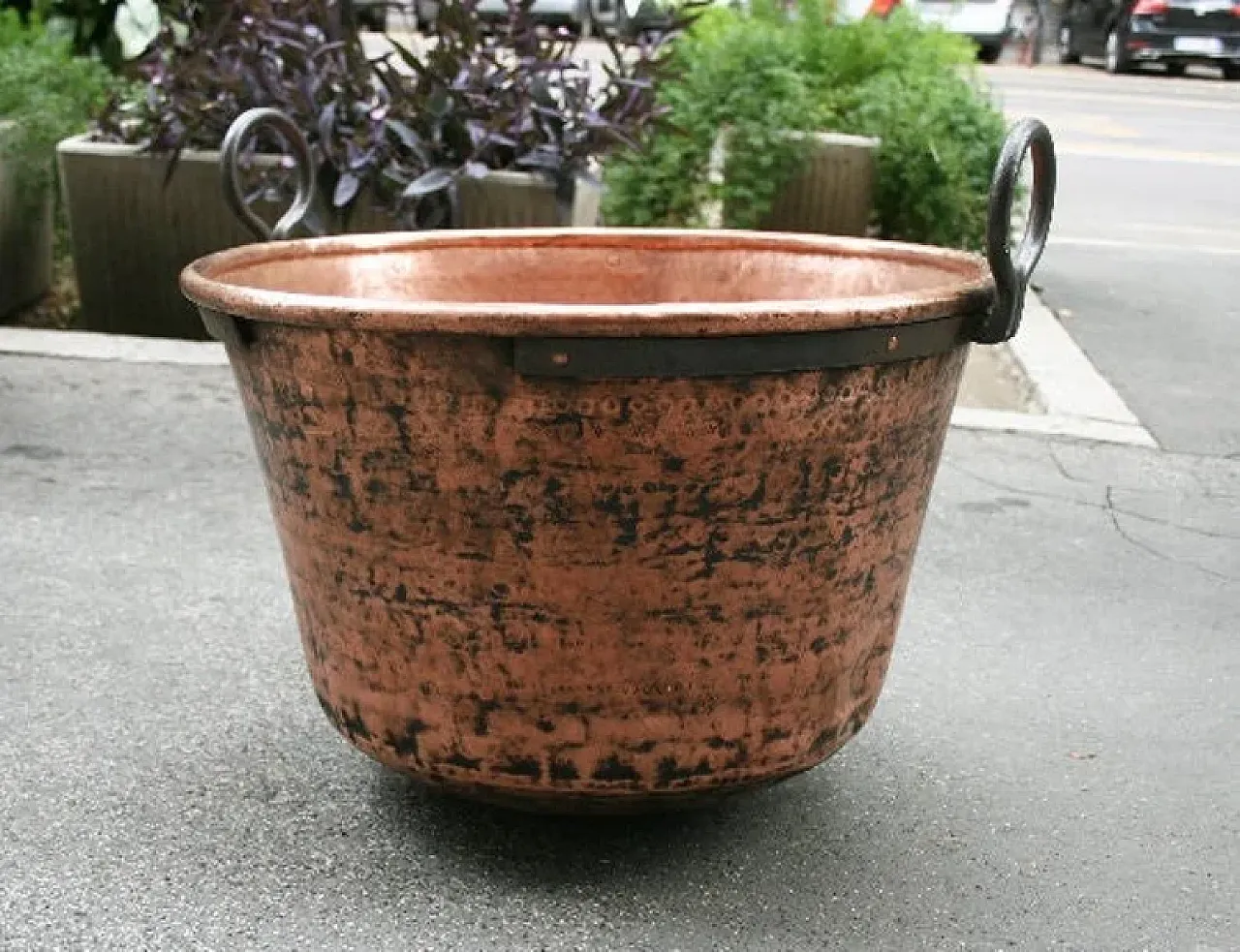 Paiolo a rame da cucina, '900 1