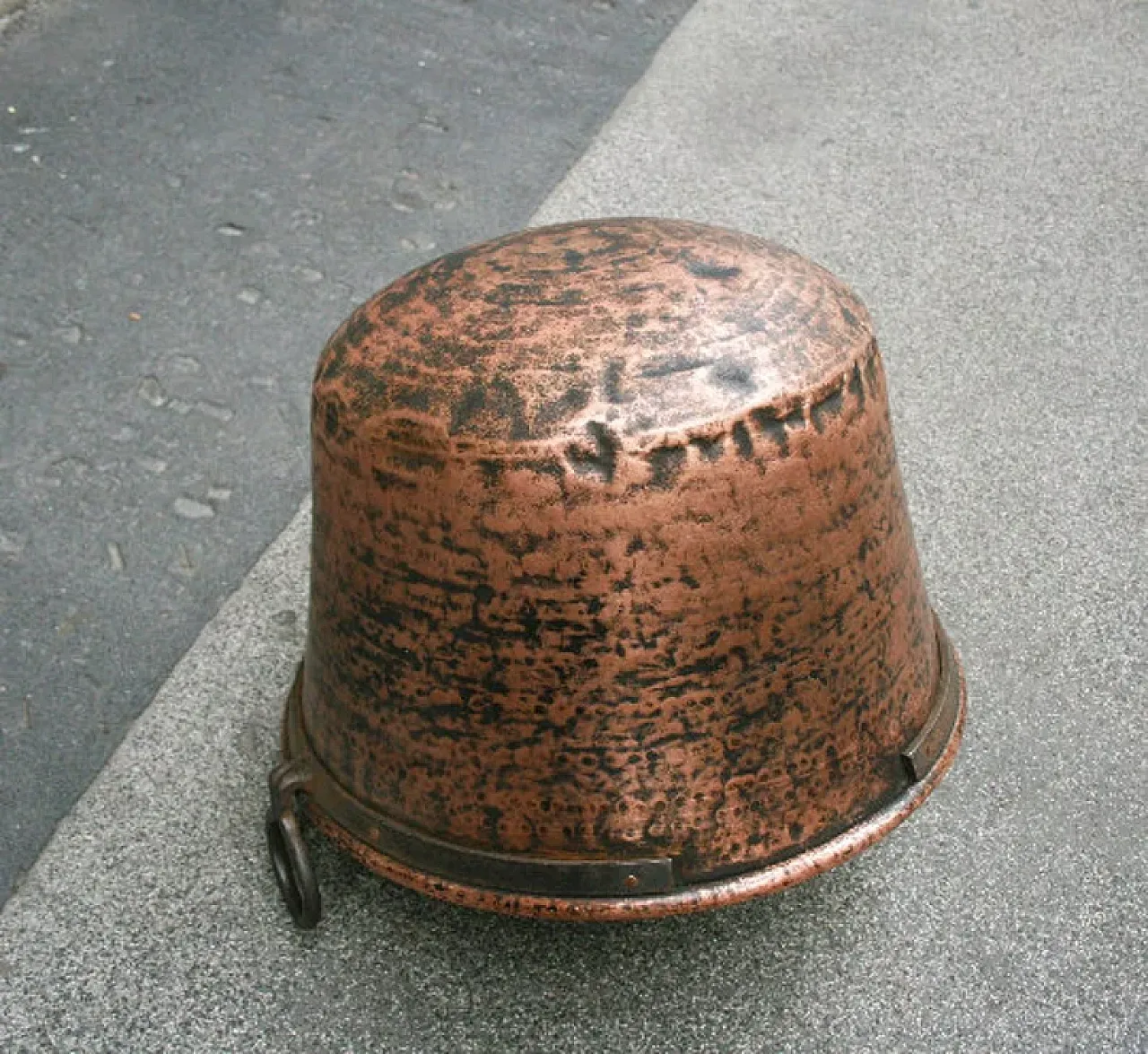 Paiolo a rame da cucina, '900 3