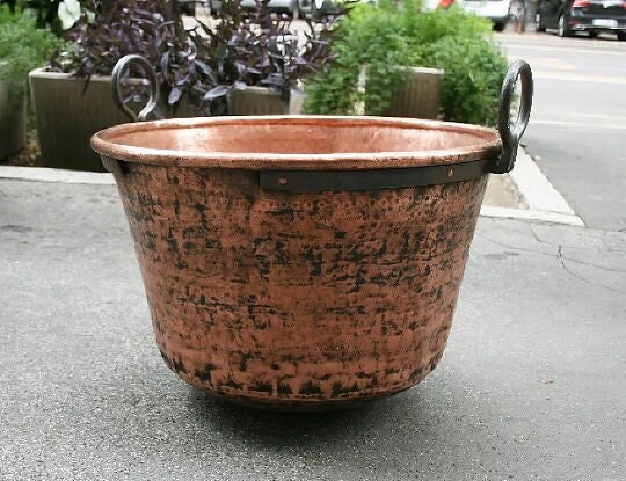 Paiolo a rame da cucina, '900 11