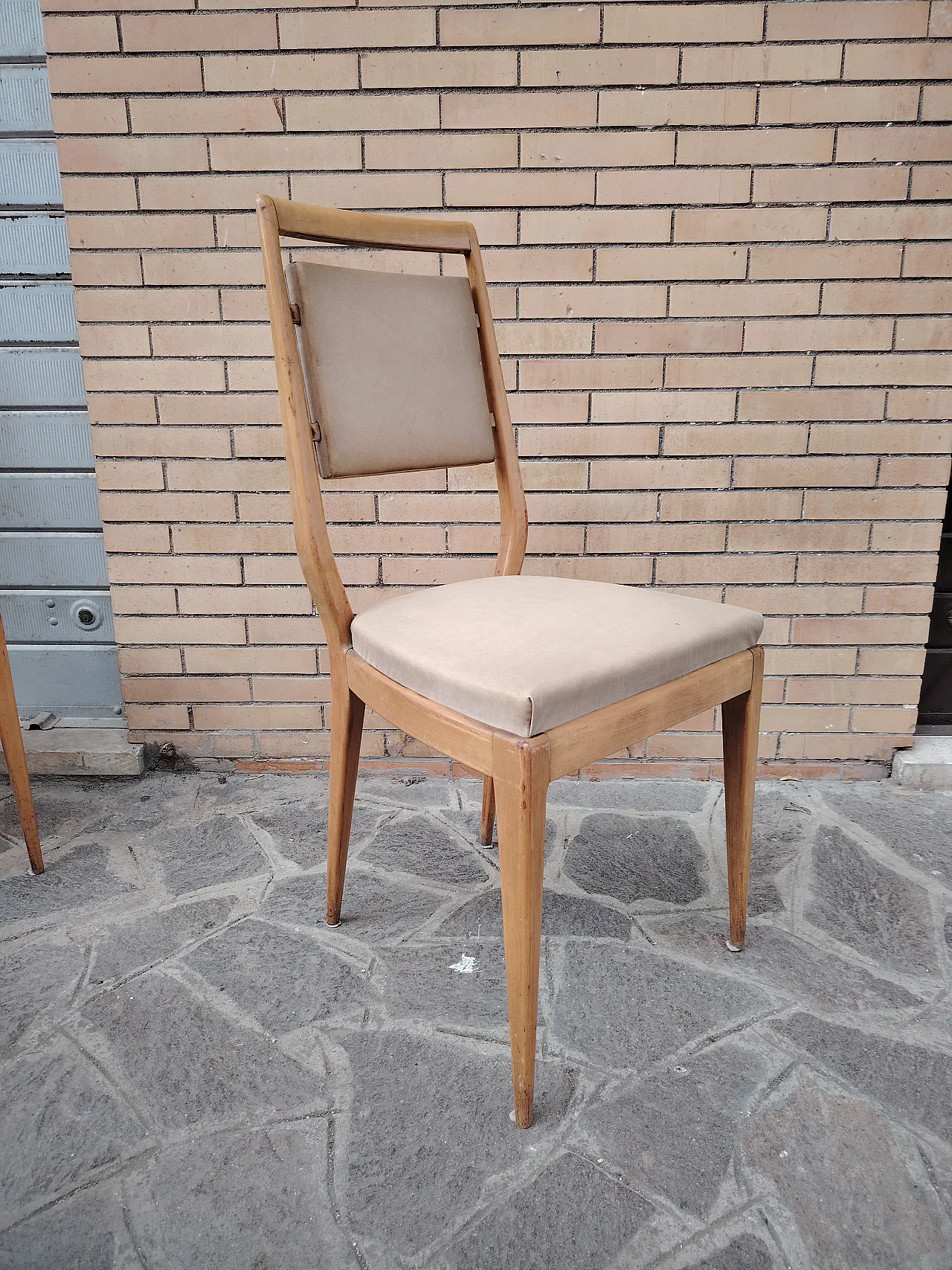 Sedie di Vittorio Dassi periodo anni 50 set di 8 9