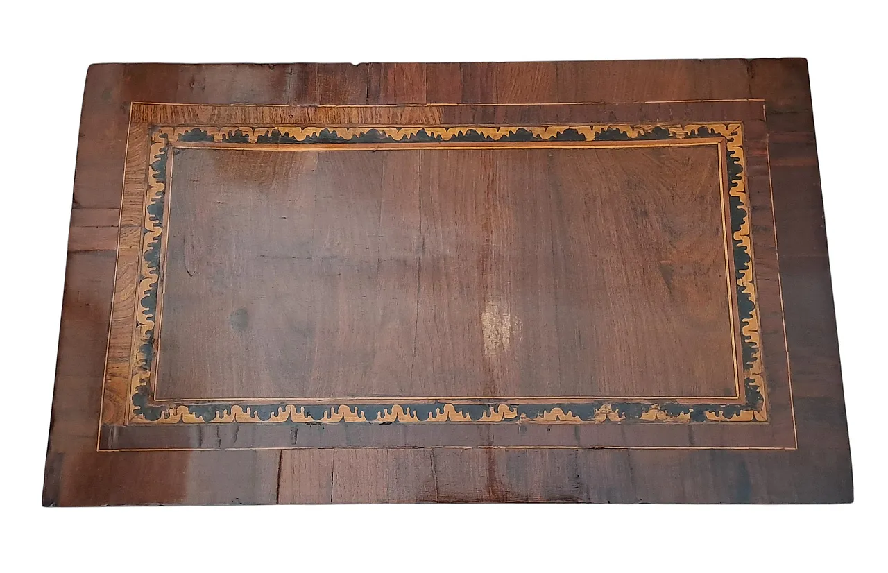 Inlaid Louis XVI bedside table, Lombardy, 18th century 4