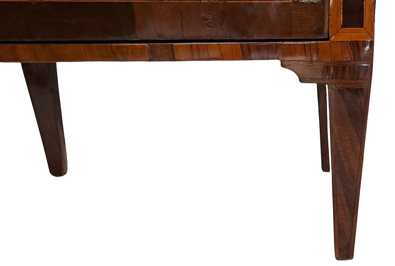 Inlaid Louis XVI bedside table, Lombardy, 18th century 6