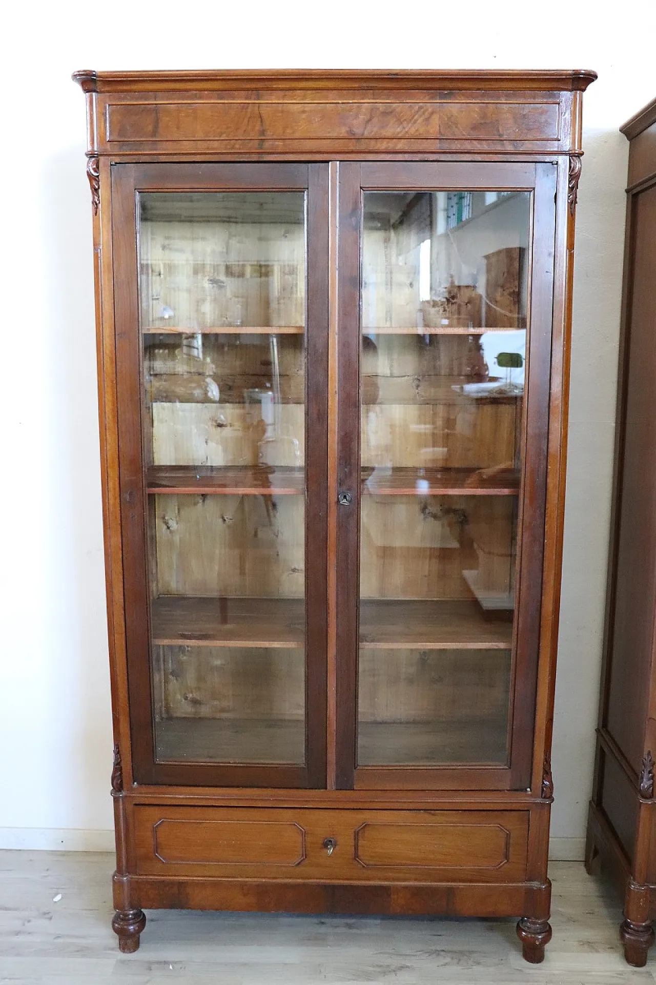 Pair of bookcases, restored, 19th century 3