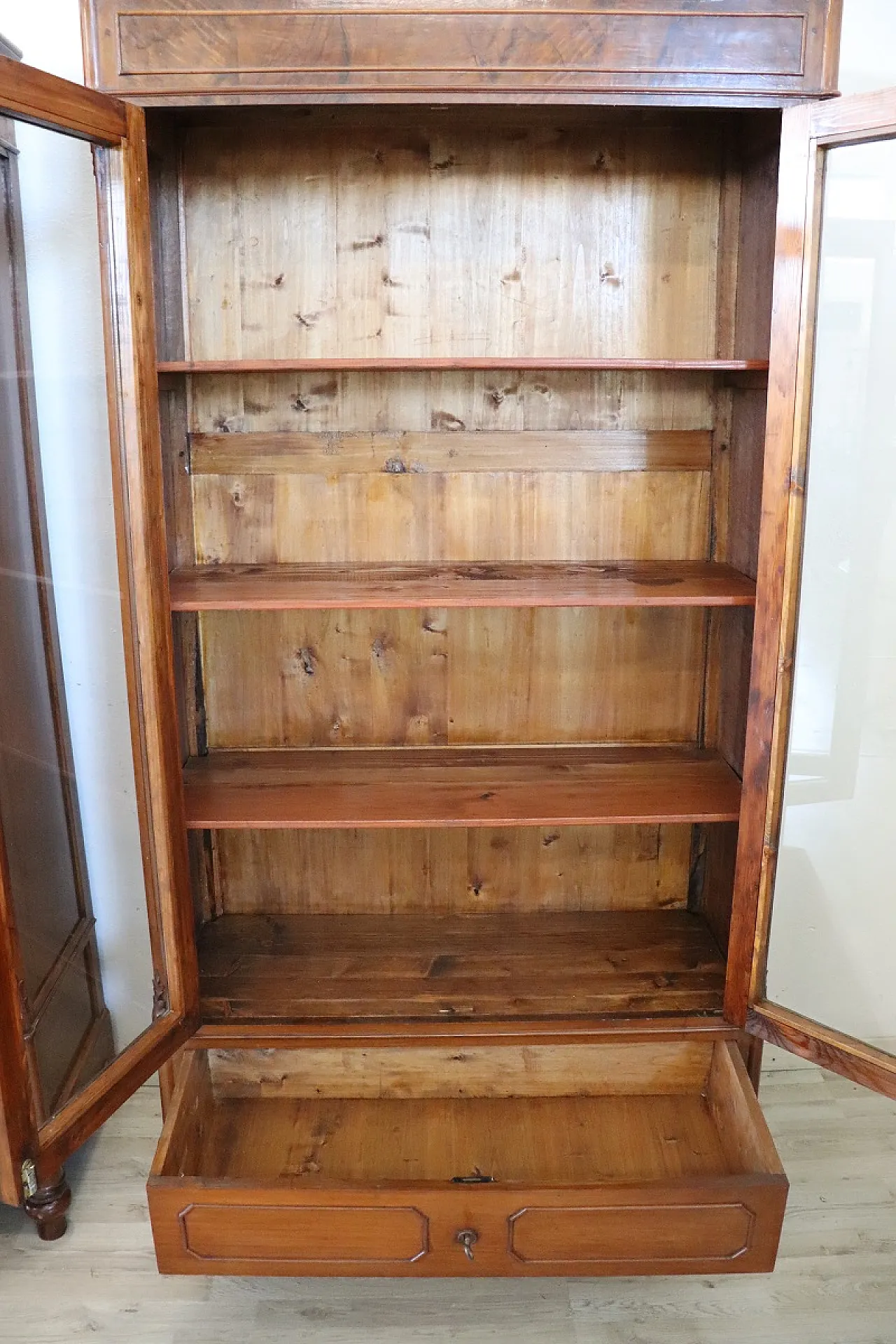 Pair of bookcases, restored, 19th century 14