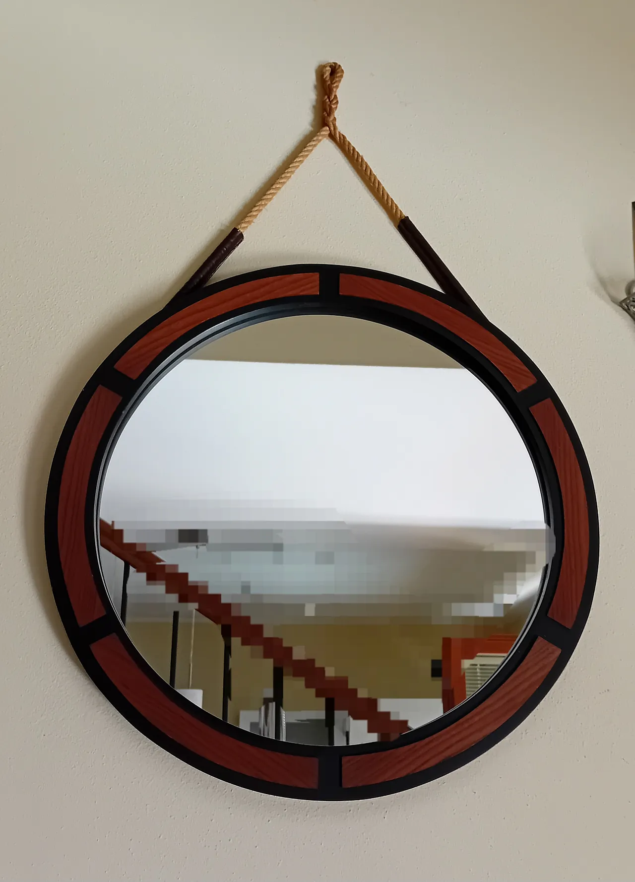 Specchio rotondo di Cantù RO.MA, anni '60 1