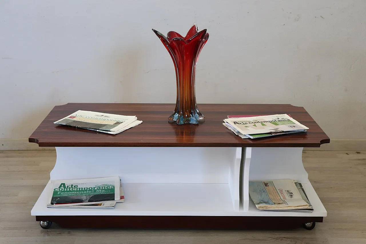 Coffee table, Italia anni '70 RESTAURATO 9