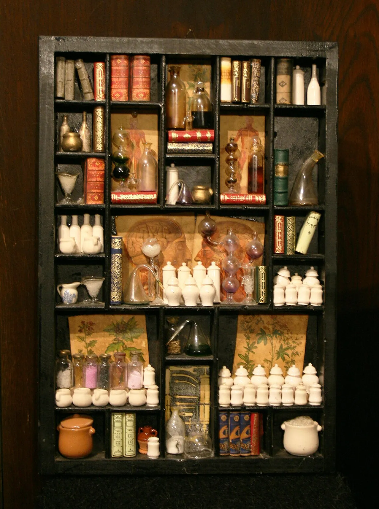 Medicine Apothecary Bookcase, Typographer's Drawer, 2000 1