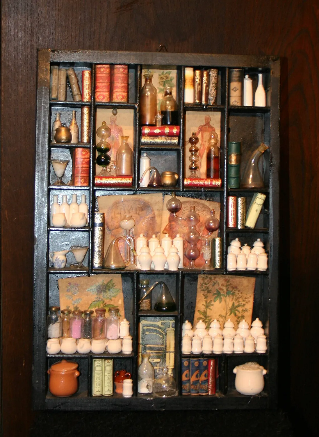 Medicine Apothecary Bookcase, Typographer's Drawer, 2000 3