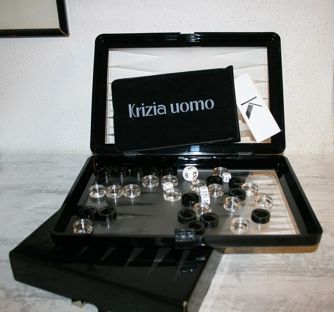 Backgammon di Guzzini per Krizia, anni '80 7