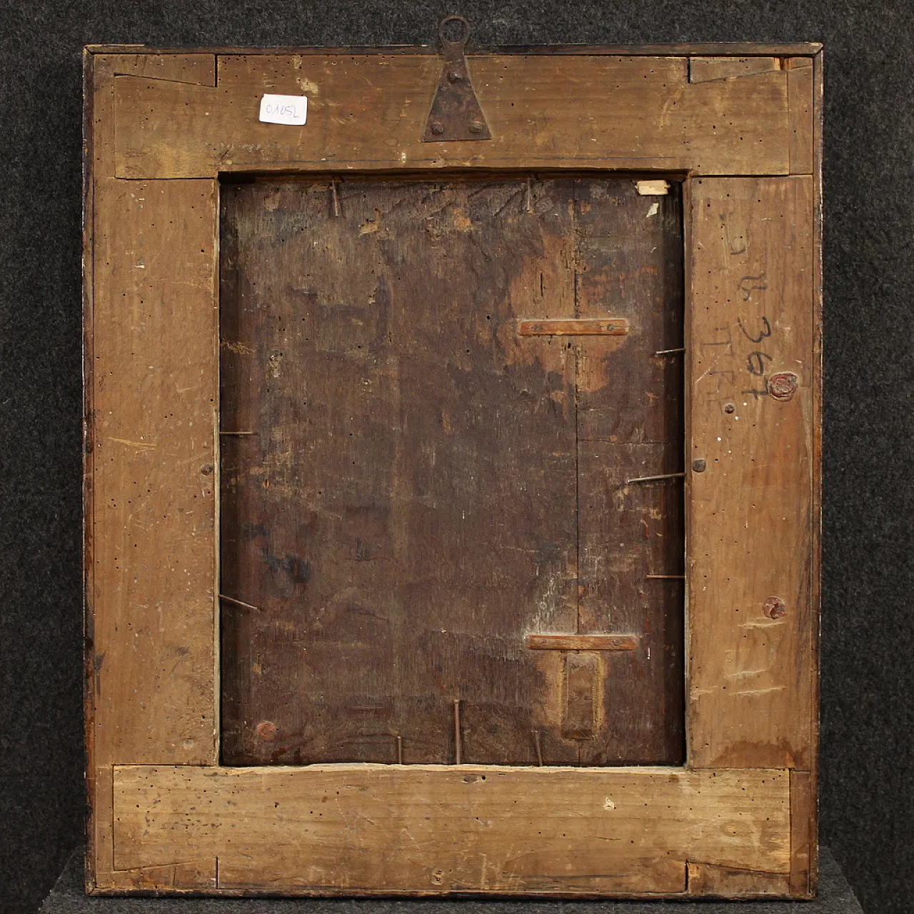 Dipinto su tavola Madonna col bambino, '500 8
