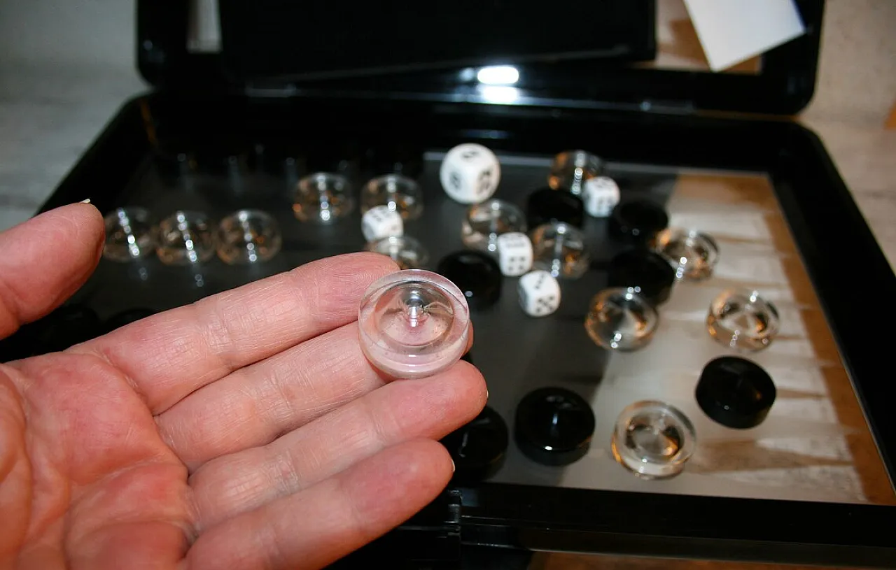 Backgammon di Guzzini per Krizia, anni '80 8