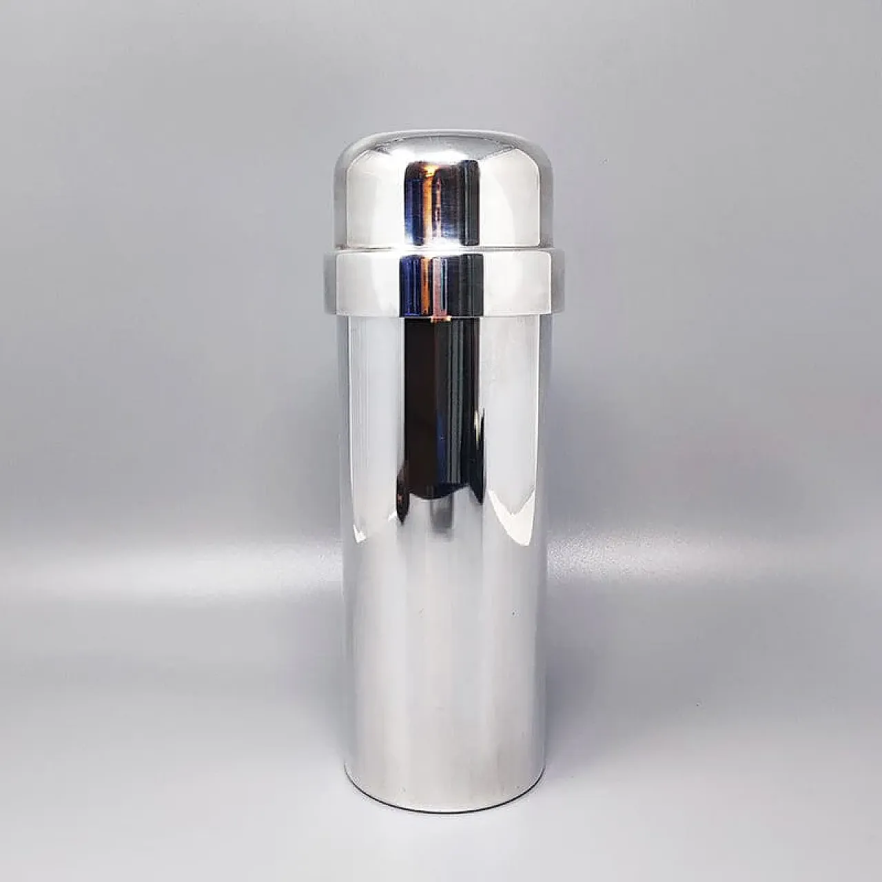 Cocktail shaker in silver plated by P.M., 1960s 2