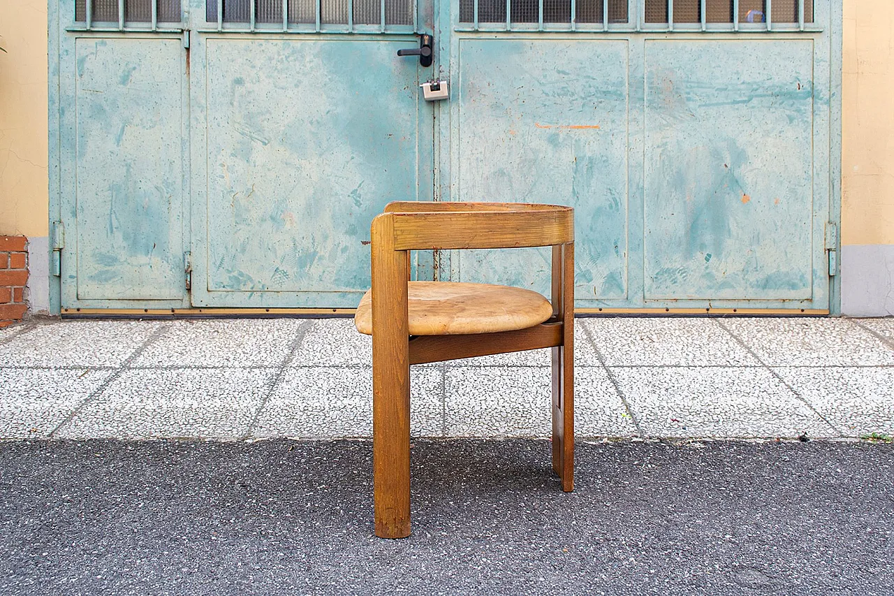 Pigreco chair by Tobia & Afra Scarpa for Gavina, 1950s 3