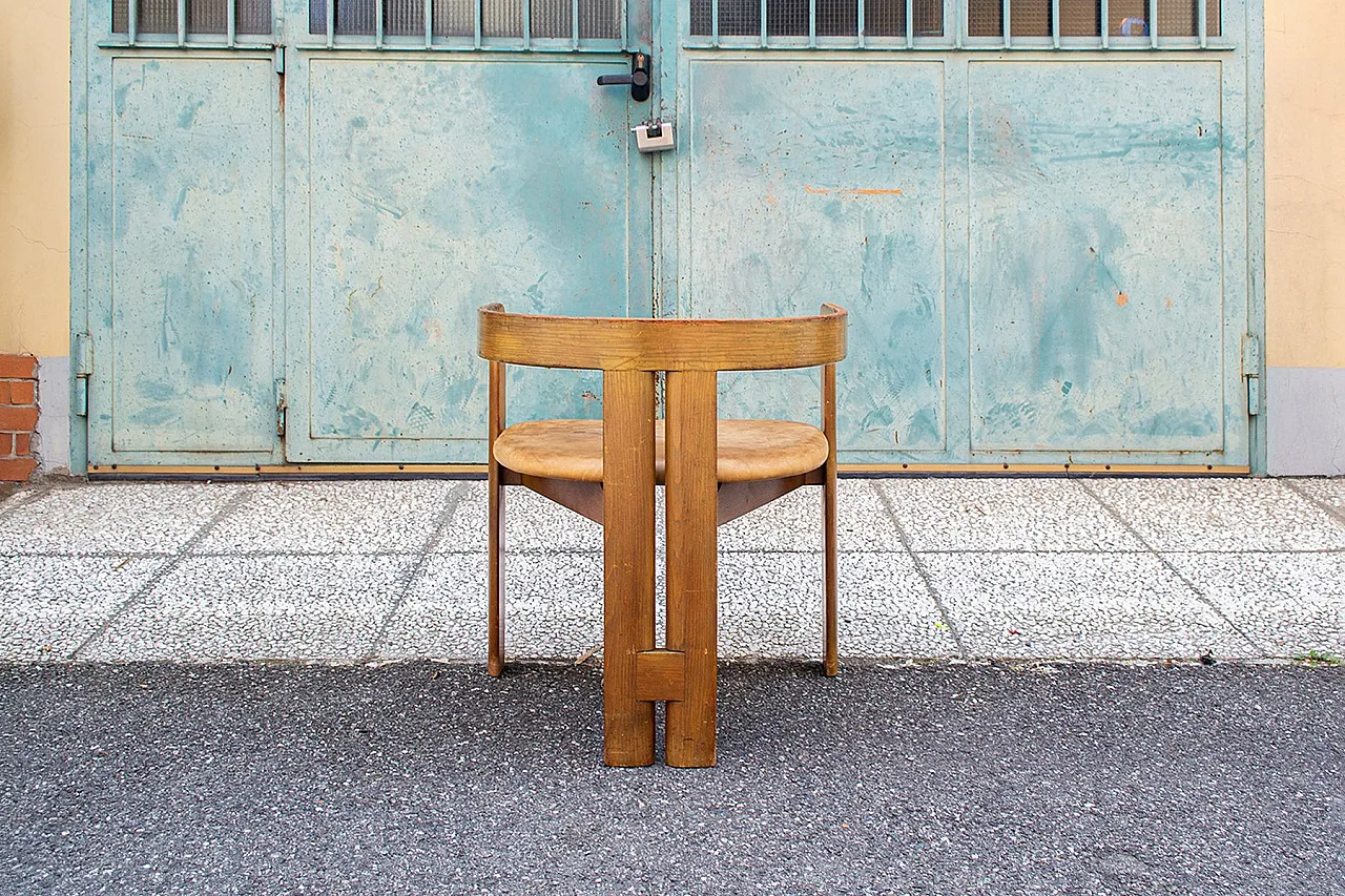 Pigreco chair by Tobia & Afra Scarpa for Gavina, 1950s 4