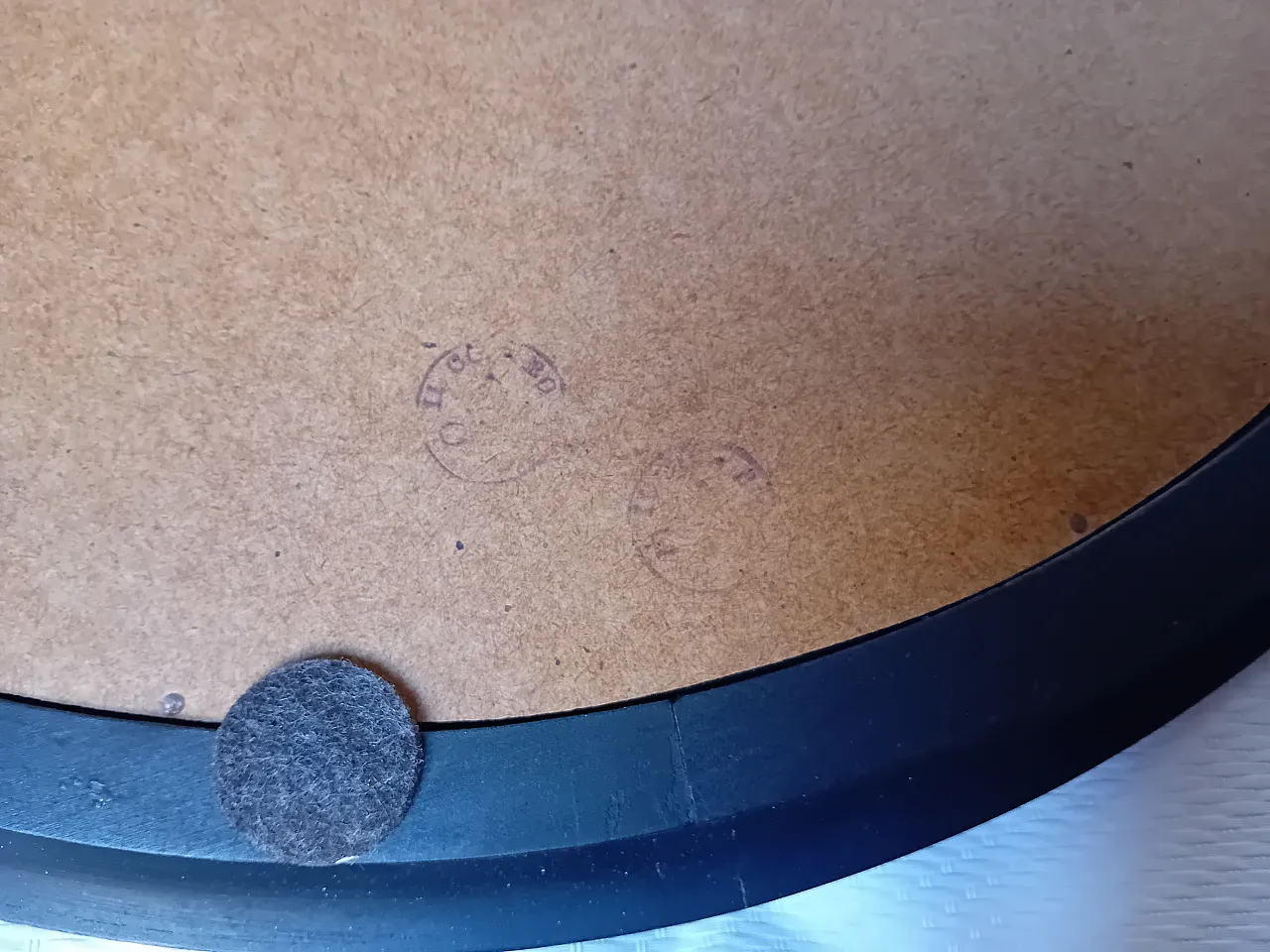 Specchio rotondo di Cantù RO.MA, anni '60 9