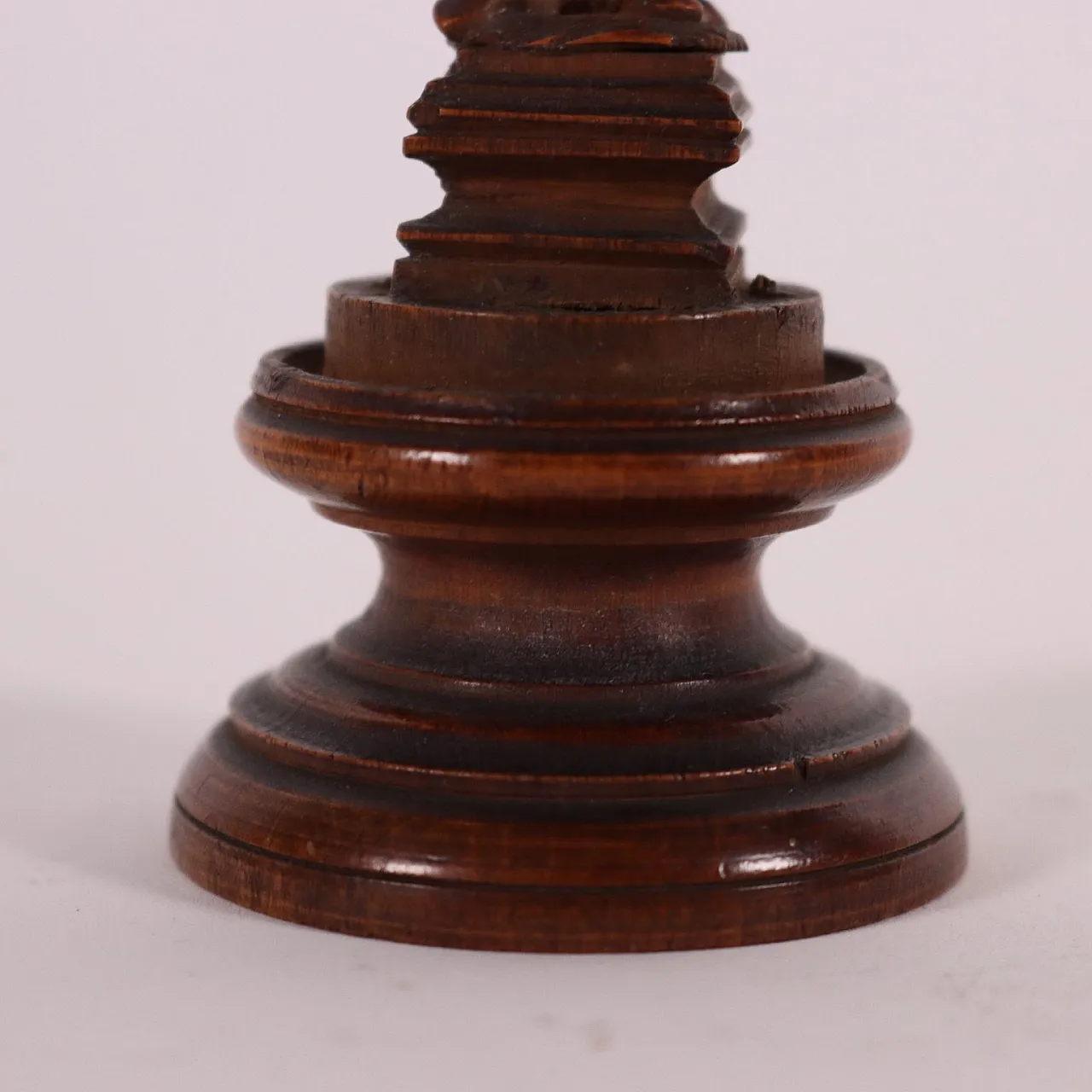 Coppia di statue lignee a soggetto sacro, '800 9