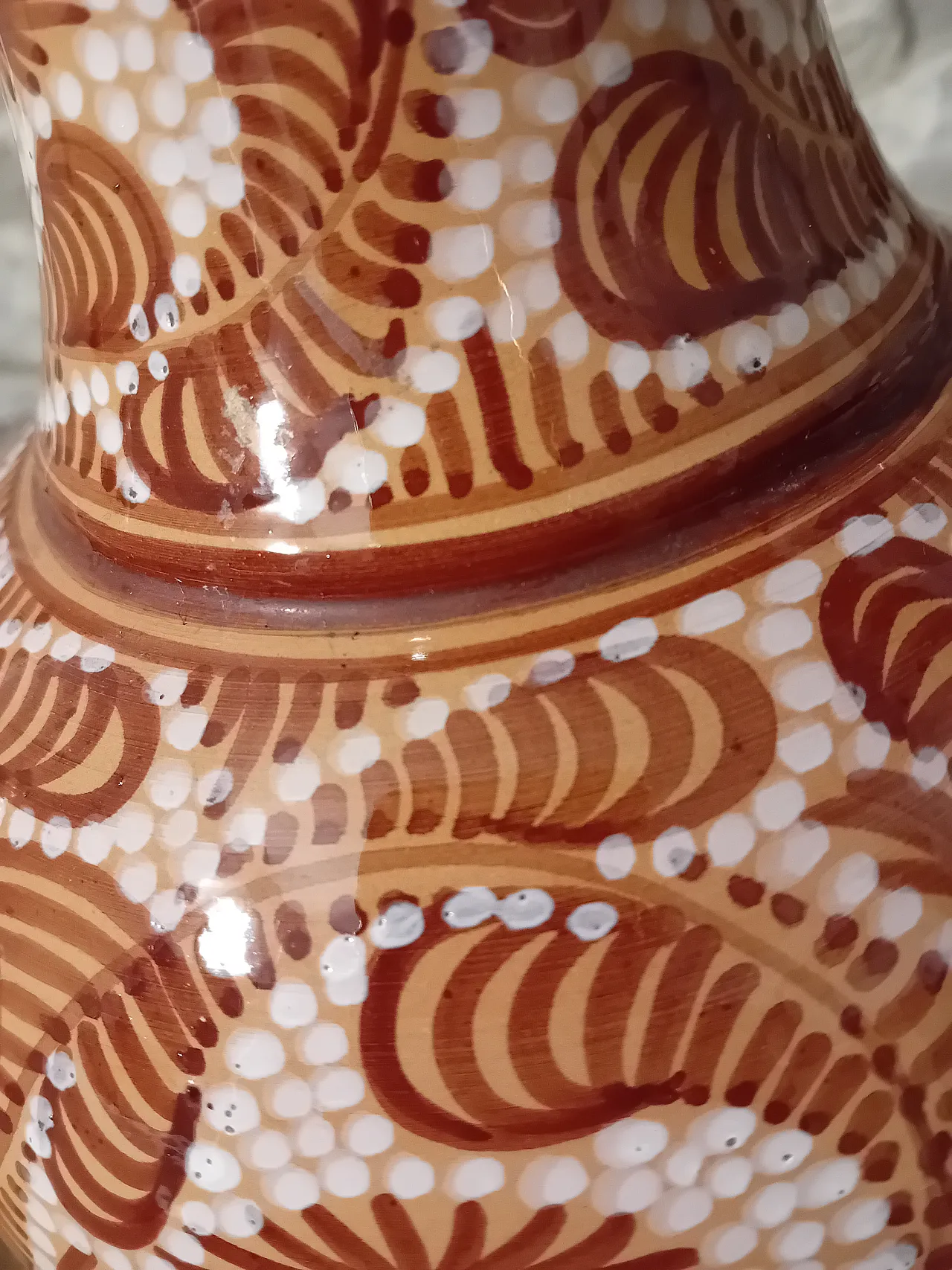 Vaso Casucci stile etrusco, anni '60 1