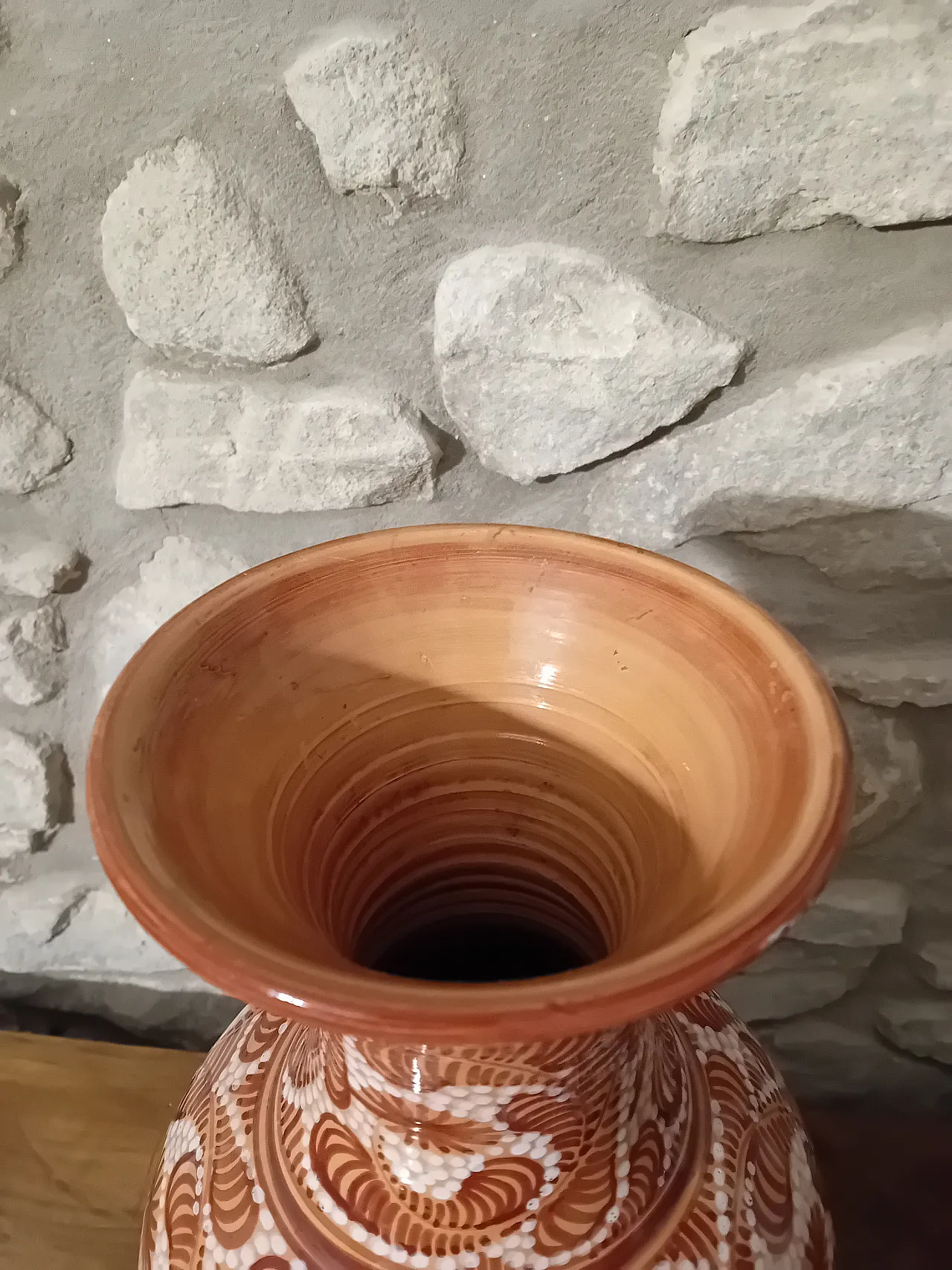 Vaso Casucci stile etrusco, anni '60 2