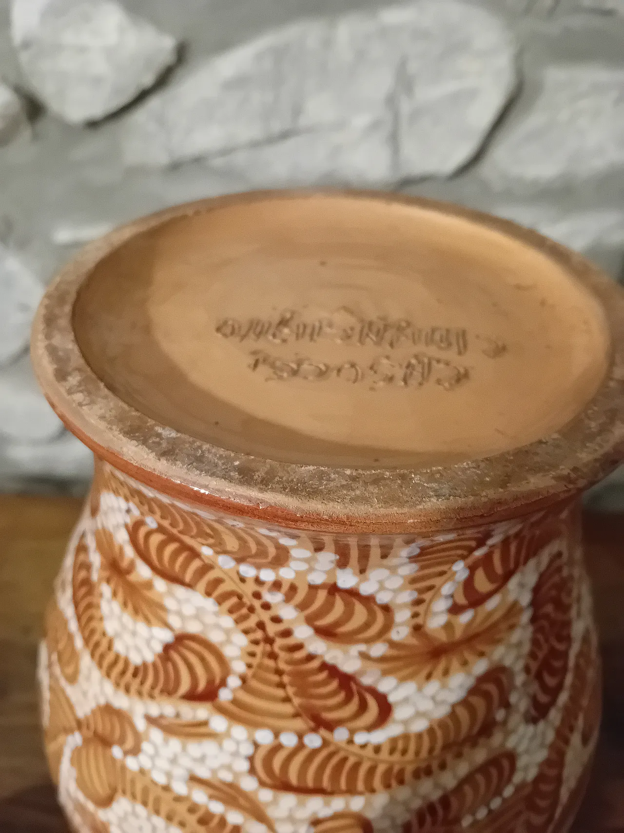 Vaso Casucci stile etrusco, anni '60 10