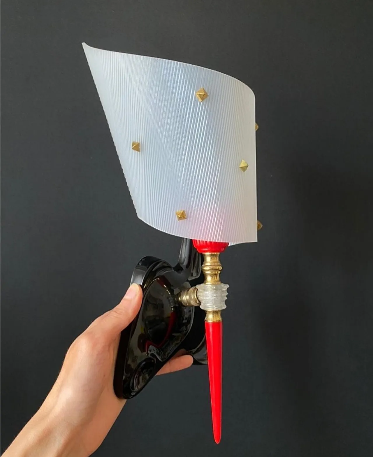 Pair of wall sconces by Pierre Guariche, 1950s 9