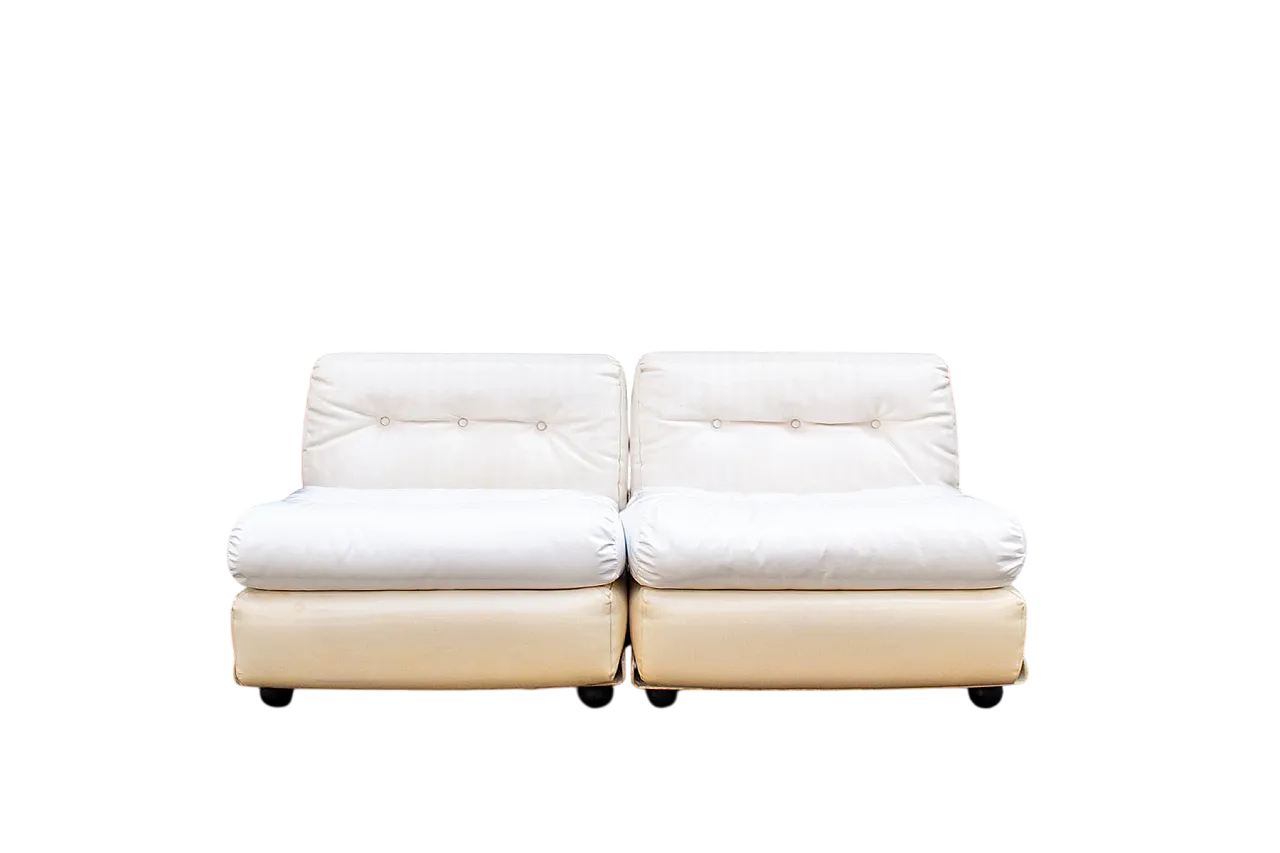 Coppia di poltrone Amanta di Mario Bellini per B&B Italia, anni '60 4