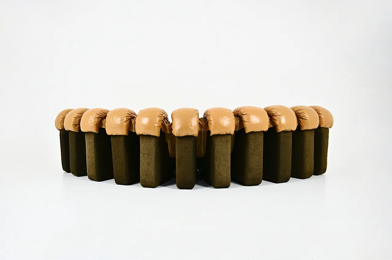 DS-600 divano di Berger, Peduzzi, Vogt & Ulrich per De Sede, 1970 4