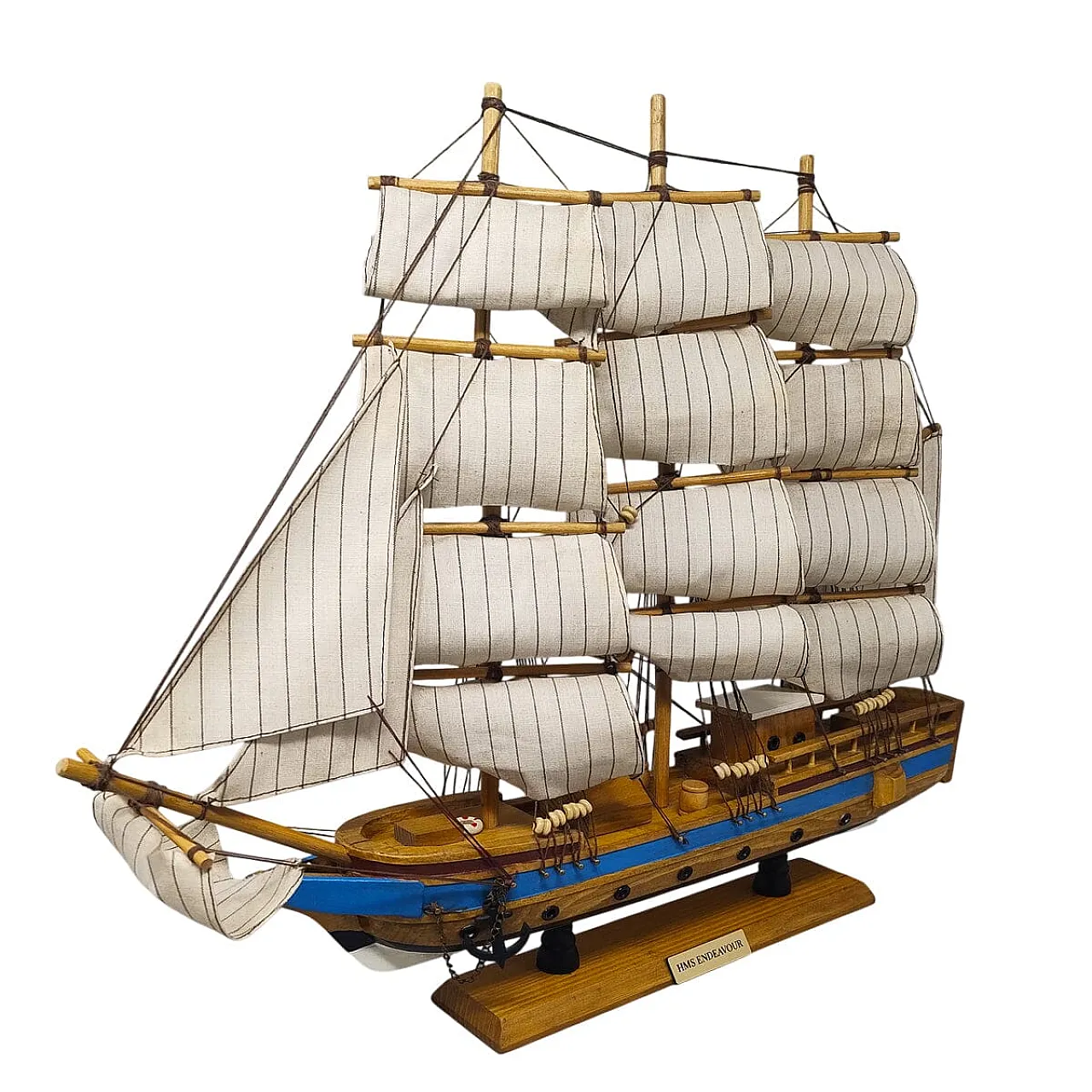 Model of ship HMS Endeavour, 1970s 1