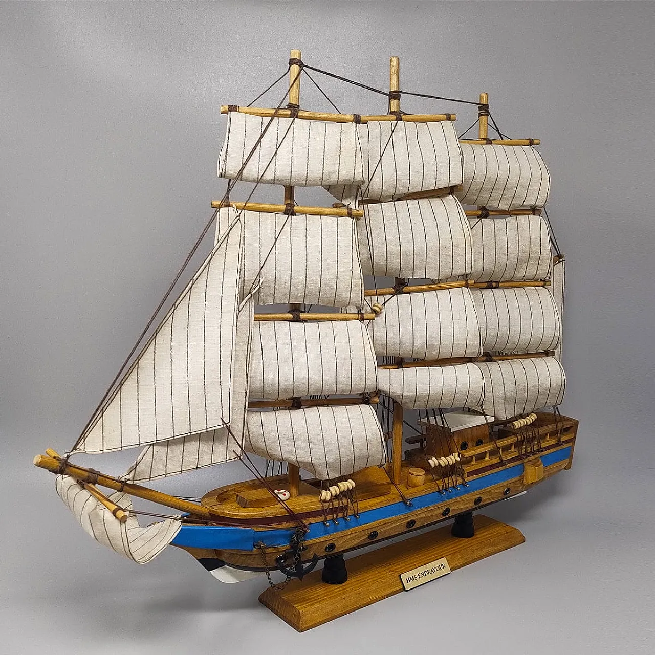 Model of ship HMS Endeavour, 1970s 2