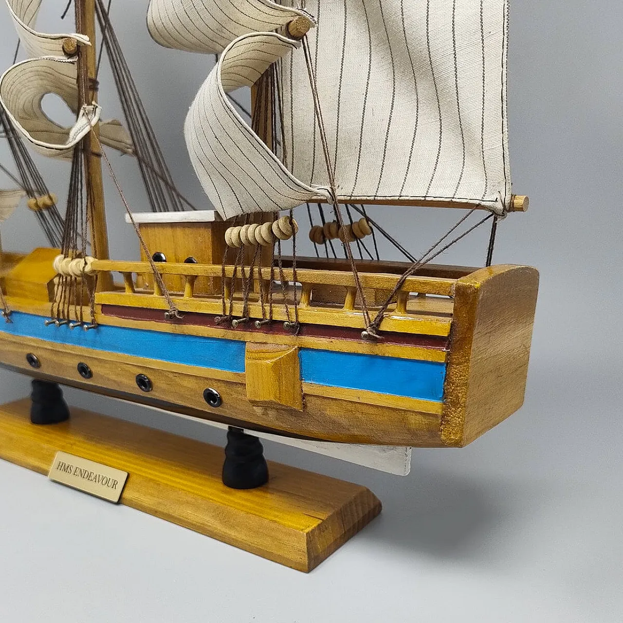 Model of ship HMS Endeavour, 1970s 8