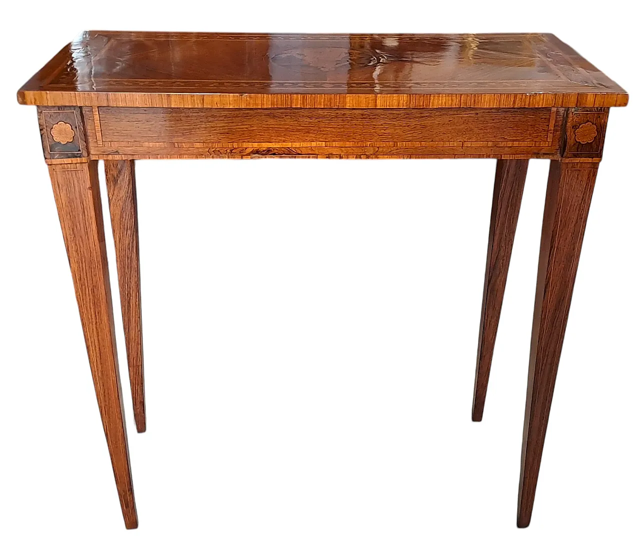 Small inlaid desk Louis XVI, Lombardy, 18th century 5