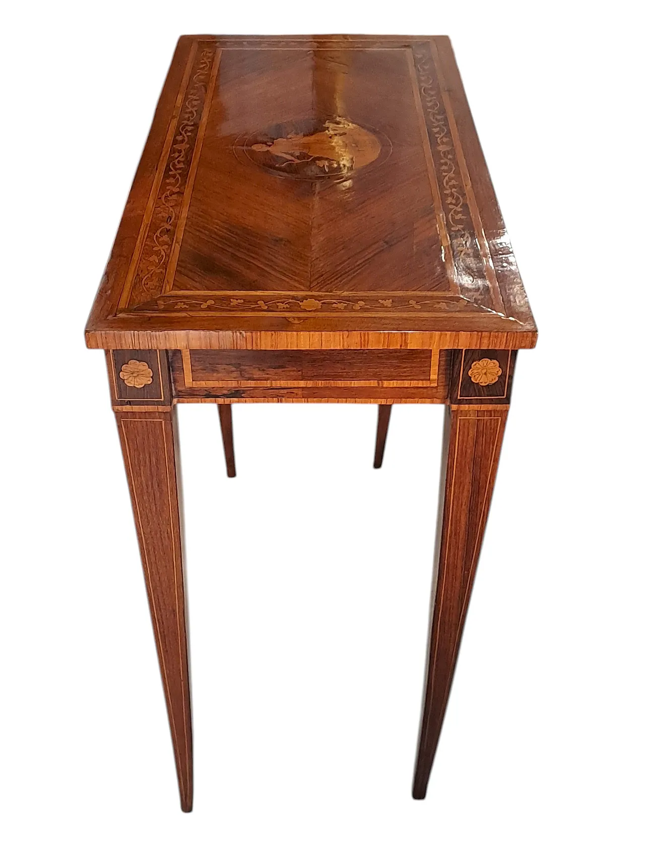 Small inlaid desk Louis XVI, Lombardy, 18th century 6