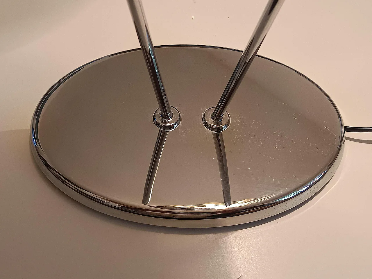 Lampada da tavolo in vetro di Murano multicolore di Leucos, Italia anni '80 10