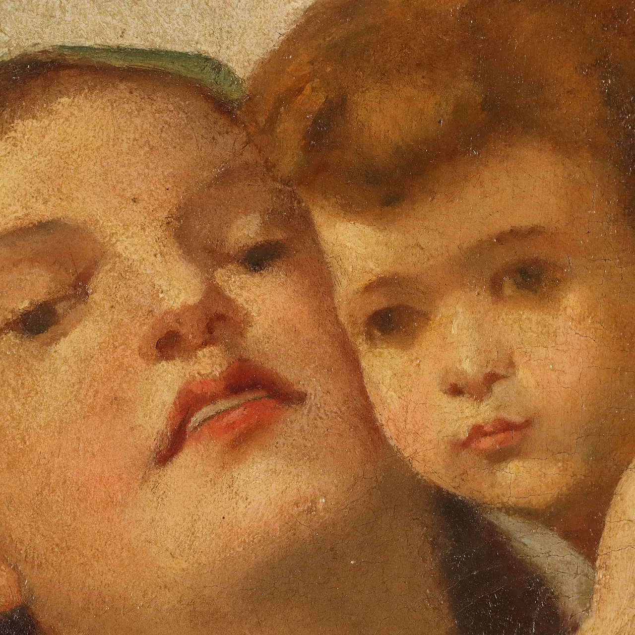 Madonna con Bambino, olio su tela, '800 4